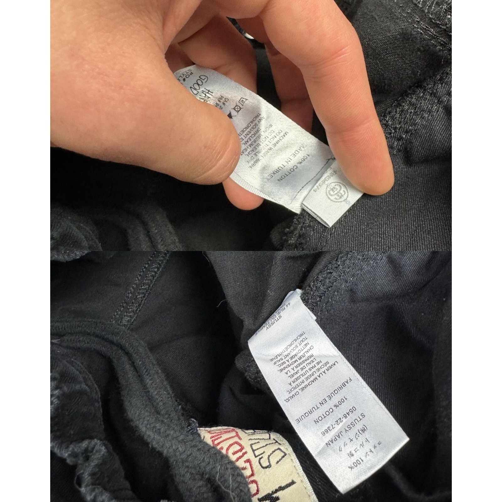 Stussy Stussy Black Pant Size US 32 / EU 48 - 3 Thumbnail