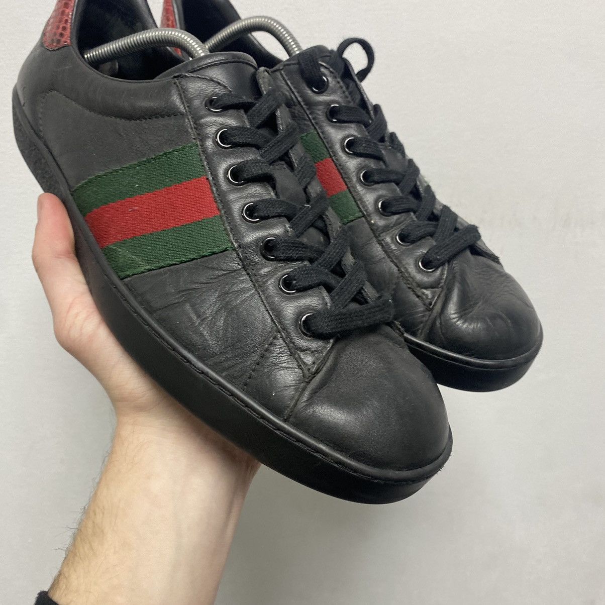 Gucci Gucci ace shoes sneakers Size US 8 / EU 41 - 3 Thumbnail
