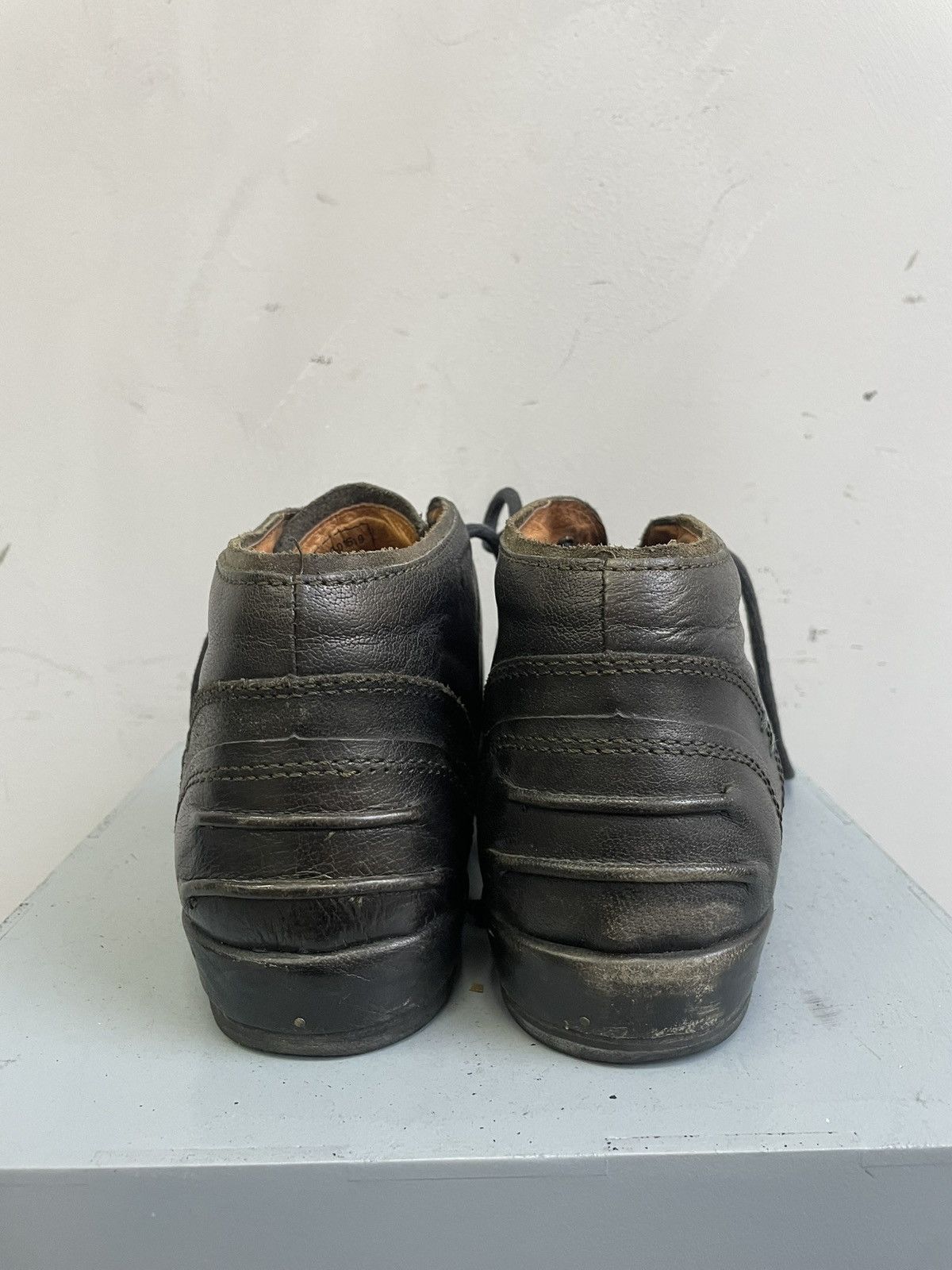 Dirk Bikkembergs Yelluncab black leather boots minimal classic guidi style Size US 9 / EU 42 - 13 Thumbnail