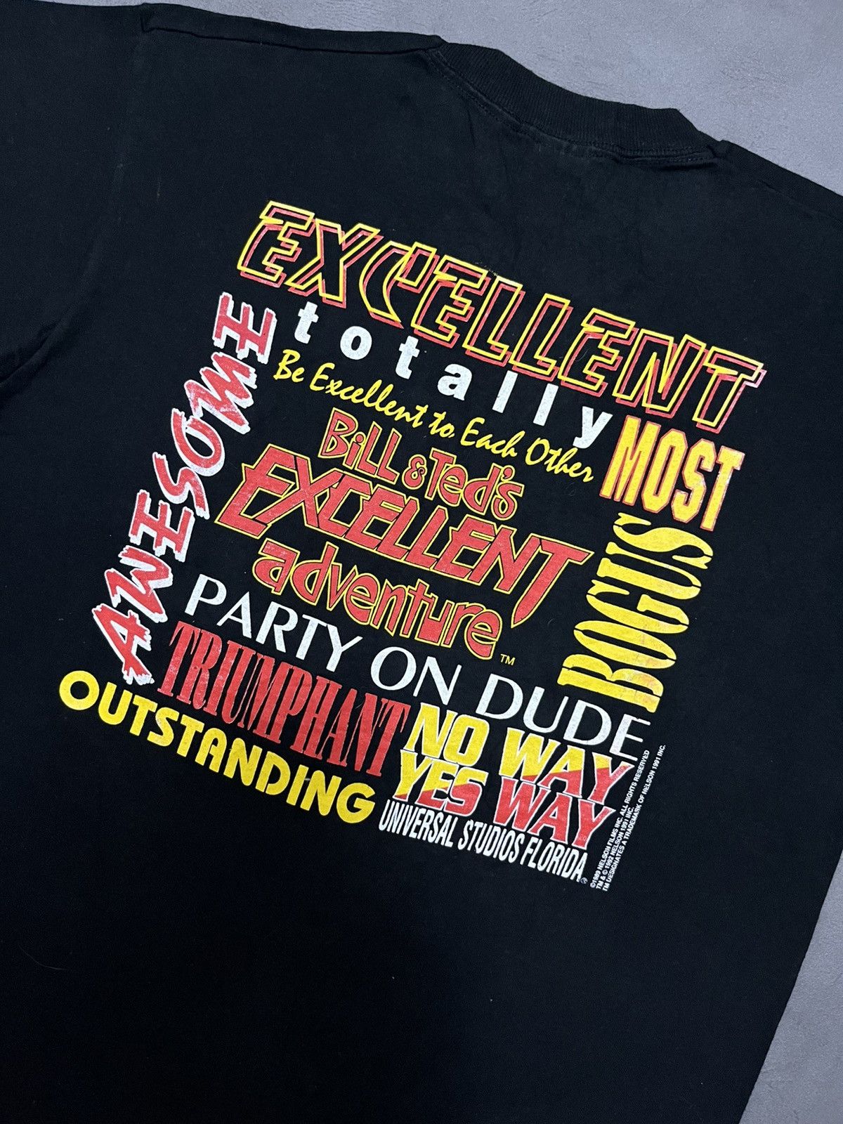 Universal Studios Vintage 1992 rare bill & Ted’s excellent Halloween adventure Size US L / EU 52-54 / 3 - 6 Thumbnail