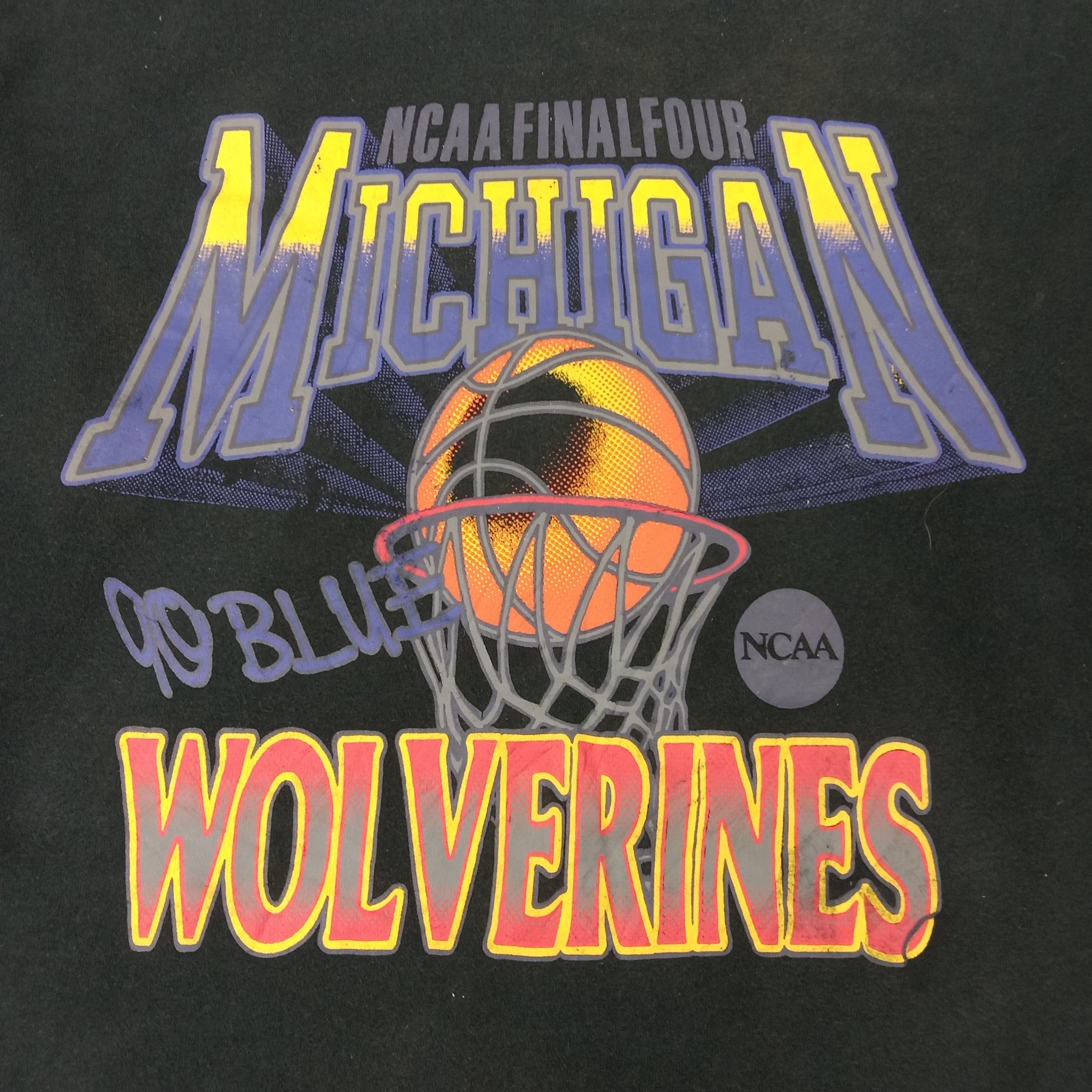 NCAA Michigan Wolverines Basketball Team Sweatshirt C261N21 Size US L / EU 52-54 / 3 - 2 Thumbnail