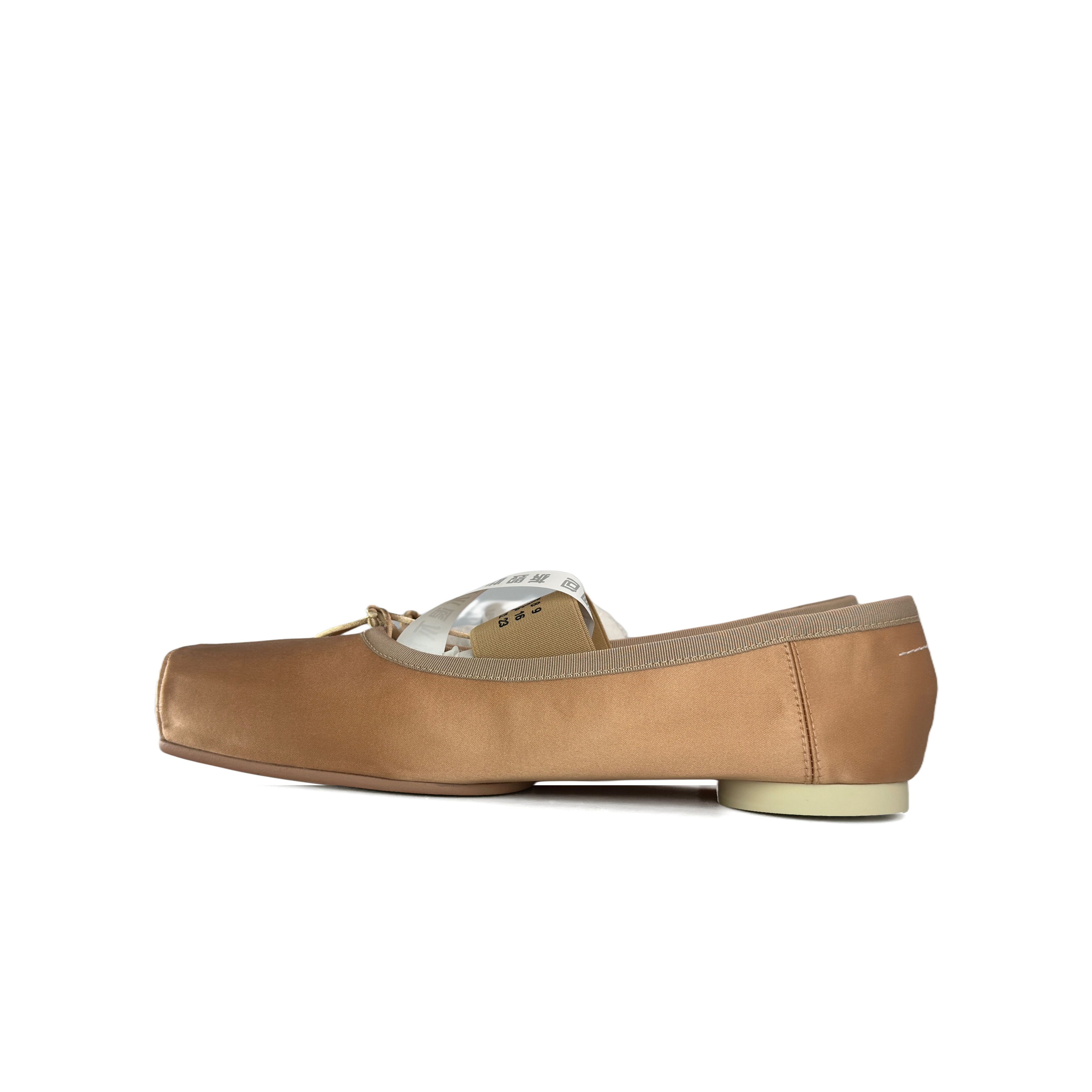 MM6 MM6 Maison Margiela Satin Square Toe Ballet Flats Size 39 Size US 9 / IT 39 - 1 Thumbnail