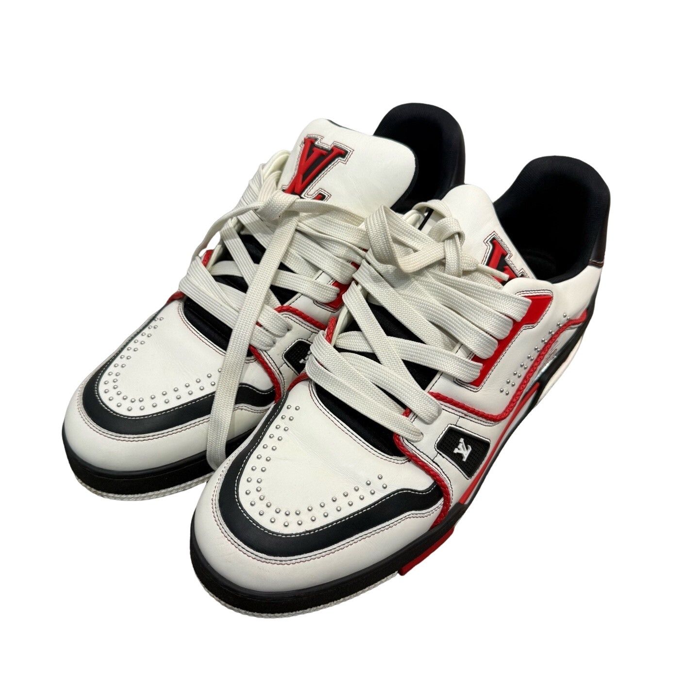 Louis Vuitton Louis Vuitton Studded Trainer Sneakers 8.5 Size US 9.5 / EU 42-43 - 1 Thumbnail