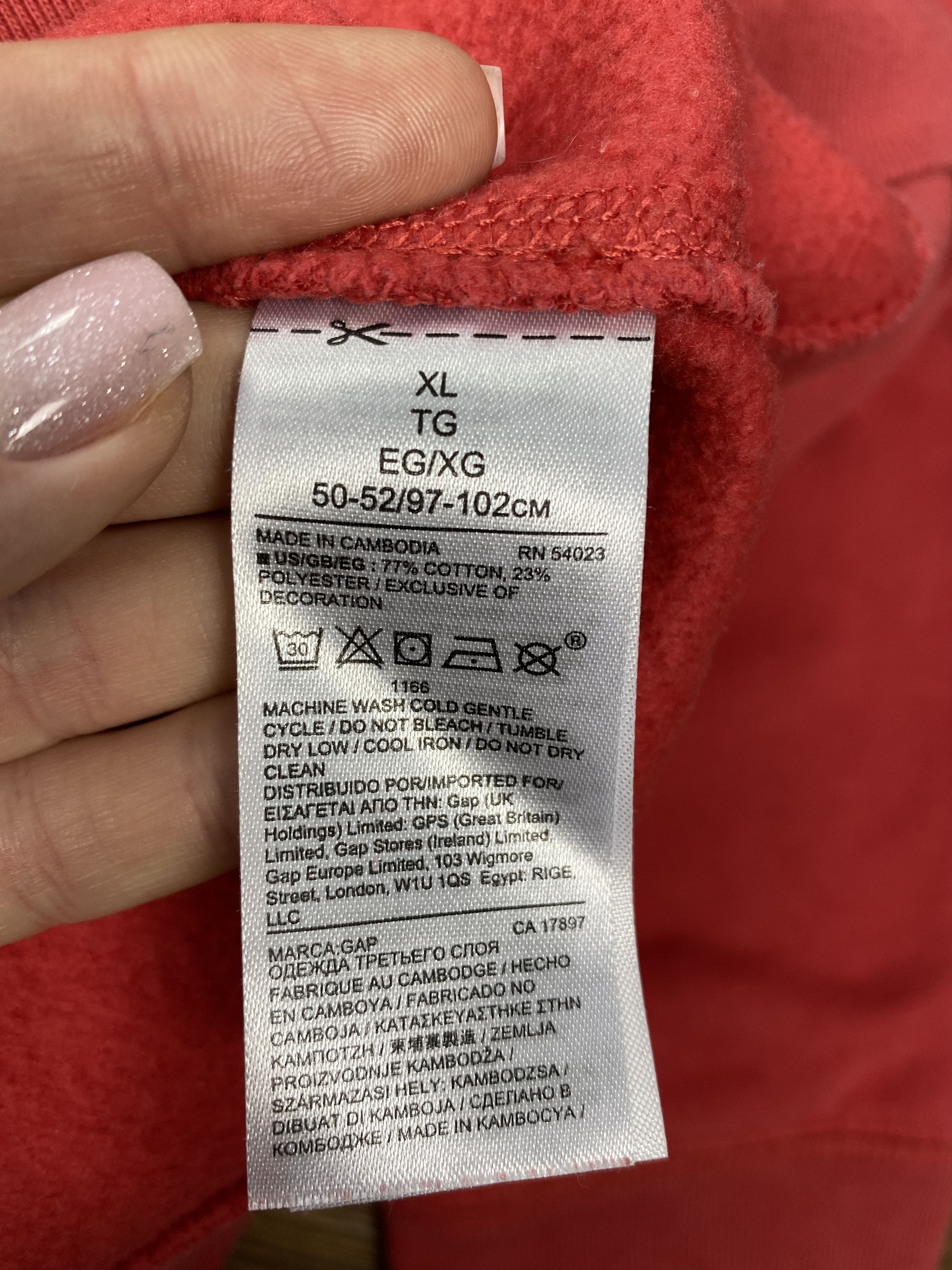 Gap × Vintage Gap vintage big logo sweatshirt Size US XL / EU 56 / 4 - 5 Thumbnail
