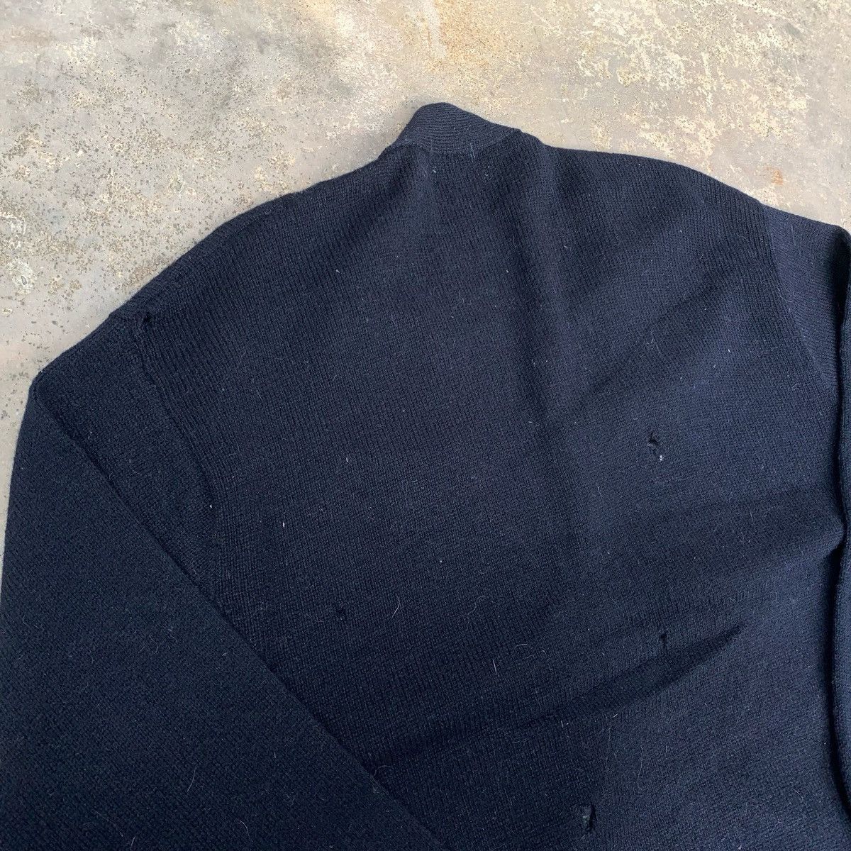 Comme des Garcons Rare! Vintage Distressed 90s Comme Des Garcons Wool Cardigan Size US L / EU 52-54 / 3 - 7 Thumbnail