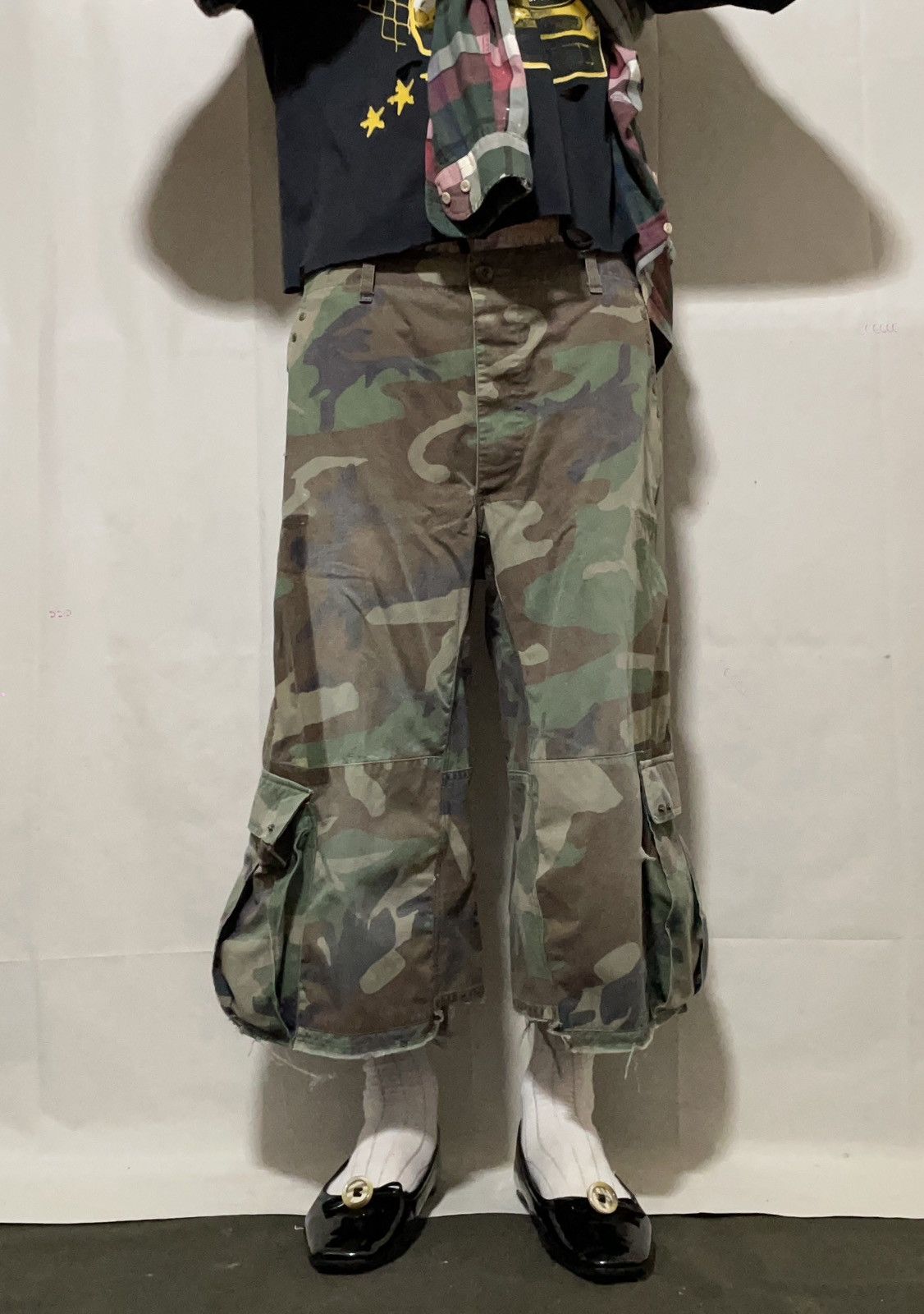 Other Military Woodland Shorts Size US 35 - 2 Thumbnail
