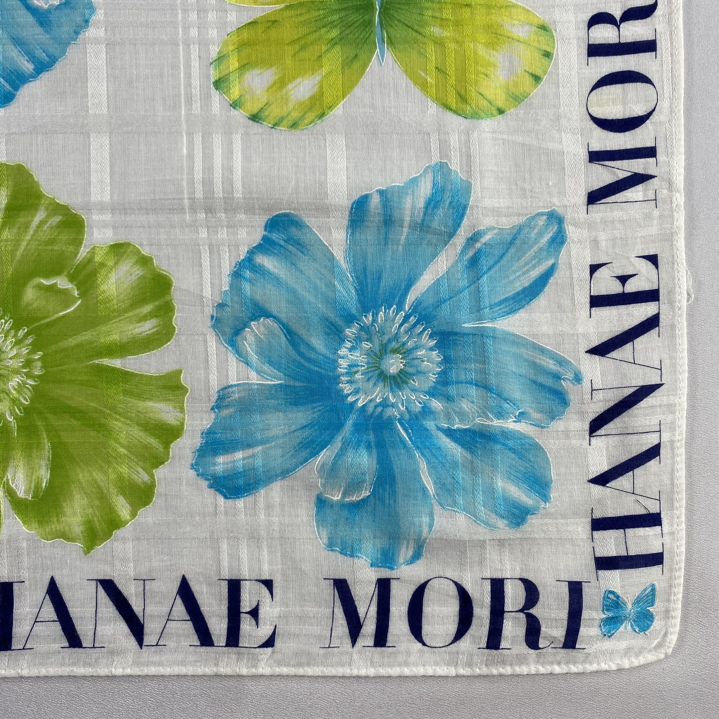 Hanae Mori × Vintage Hanae Mori Bandana/ Handkerchief / Neckerchief-P1607 Size ONE SIZE - 3 Thumbnail