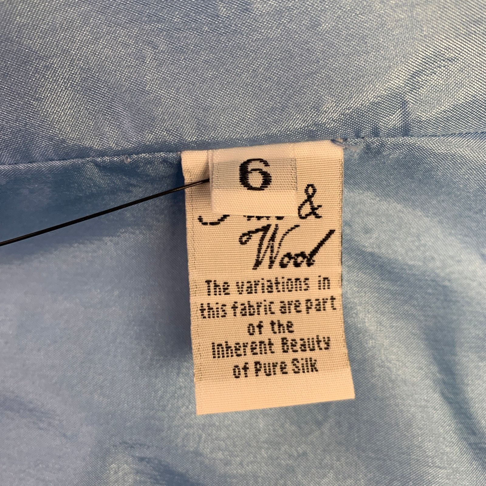 Other Size 6 Cream Blue Tan Silk Floral Shawl Strapless Gown Size M / US 6-8 / IT 42-44 - 8 Thumbnail