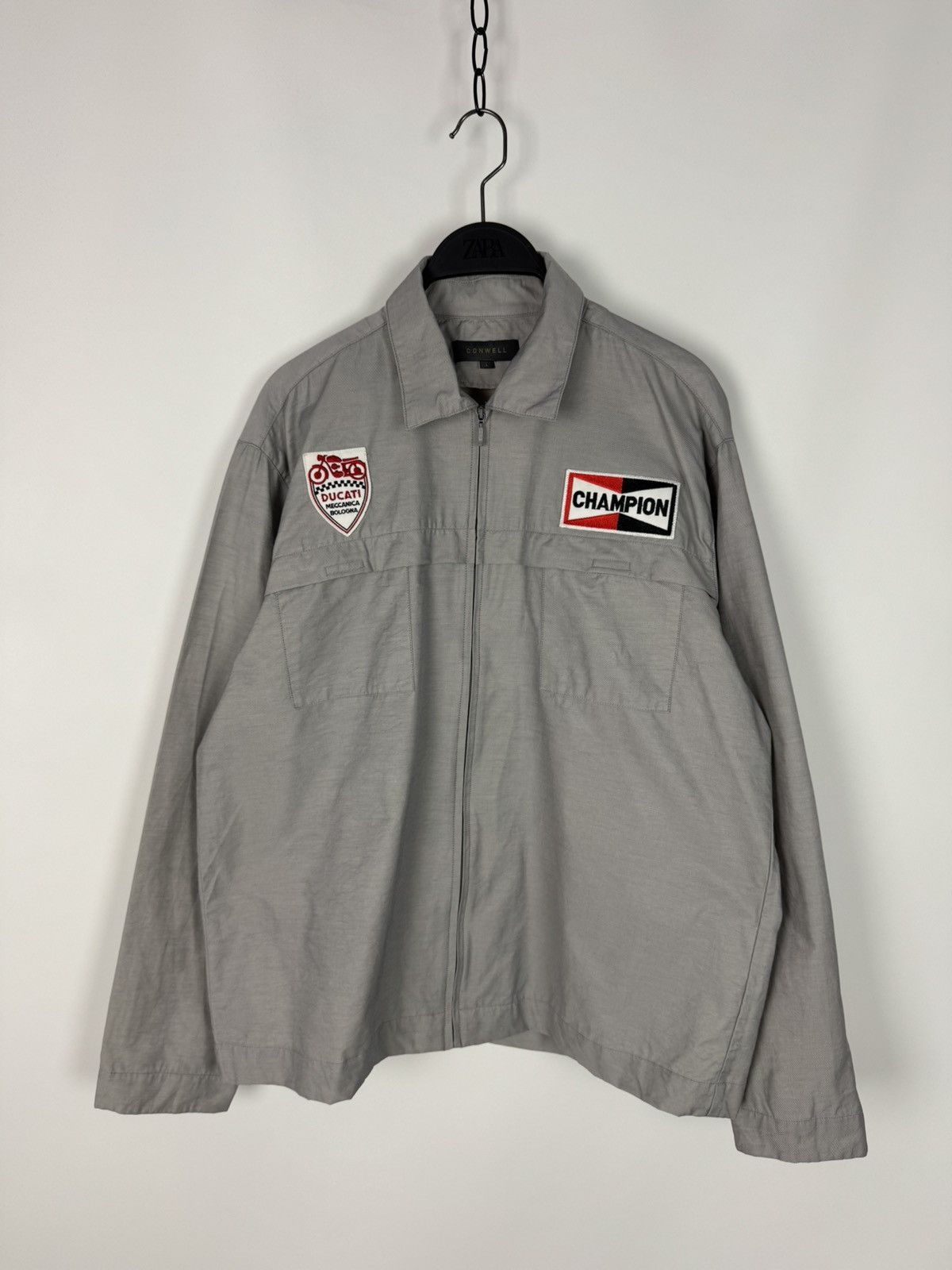 Ducati Ducati Harley Davidson Motorcycles Work Light Jacket Size US L / EU 52-54 / 3 - 3 Thumbnail