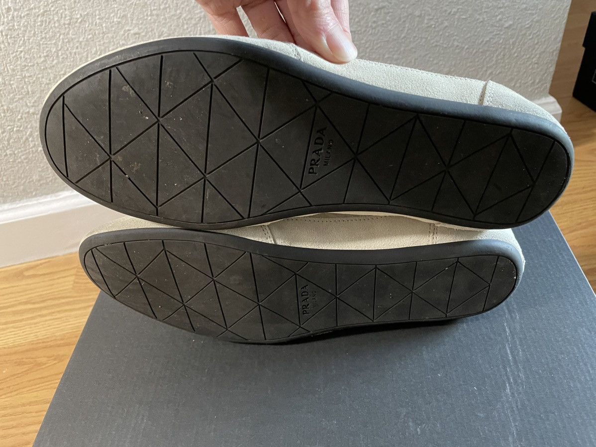 Prada SS25 Re-Nylon and Suede Collapsible Sneakers Size US 8 / EU 41 - 6 Thumbnail