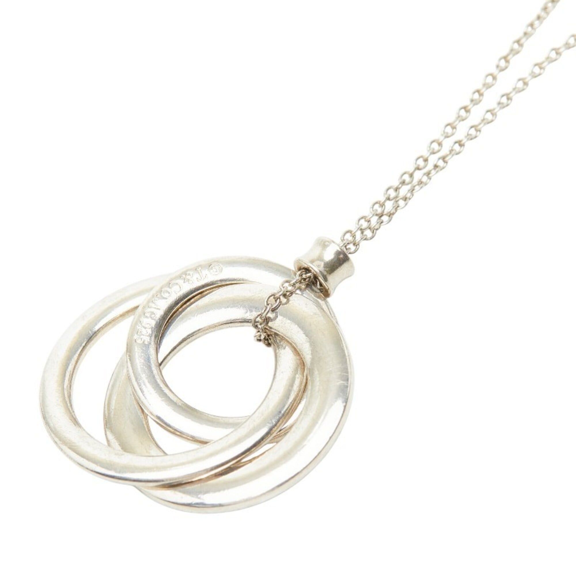 Tiffany & Co. Tiffany & Co. 1837 Interlocking Circle Necklace, SV925 Silver, Women's. Size ONE SIZE - 1 Thumbnail