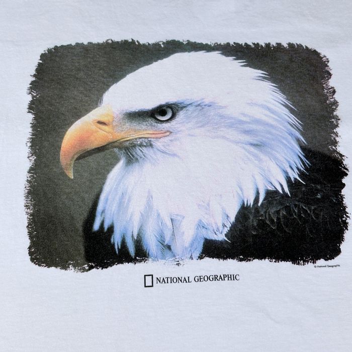 Vintage Vintage National Geographic Shirt 90s Bald Eagle Magazine | Grailed