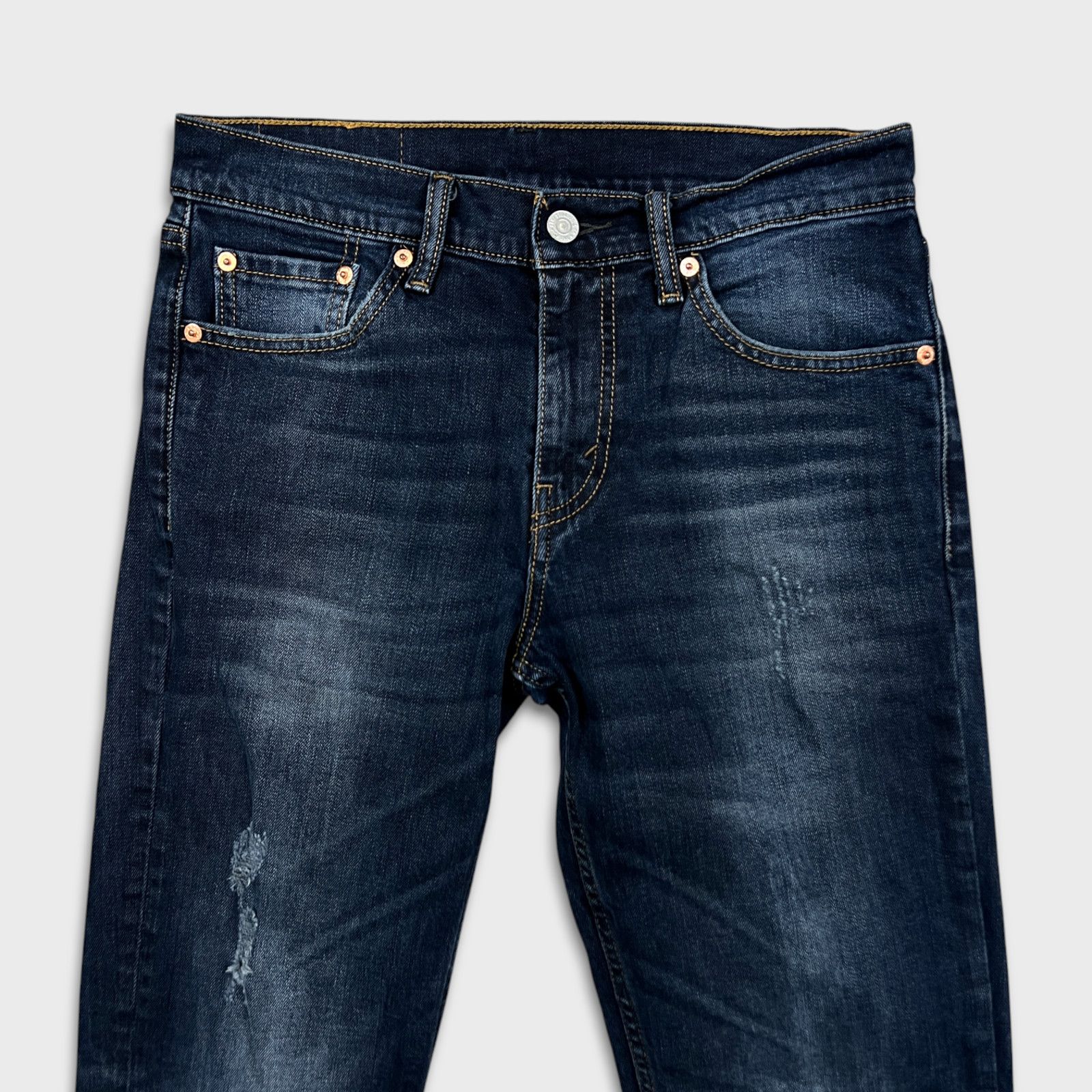 Levi's × Vintage Levi's 511 Jeans 30x29 Slim Fit Faded American Denim Pants Size US 30 / EU 46 - 2 Thumbnail