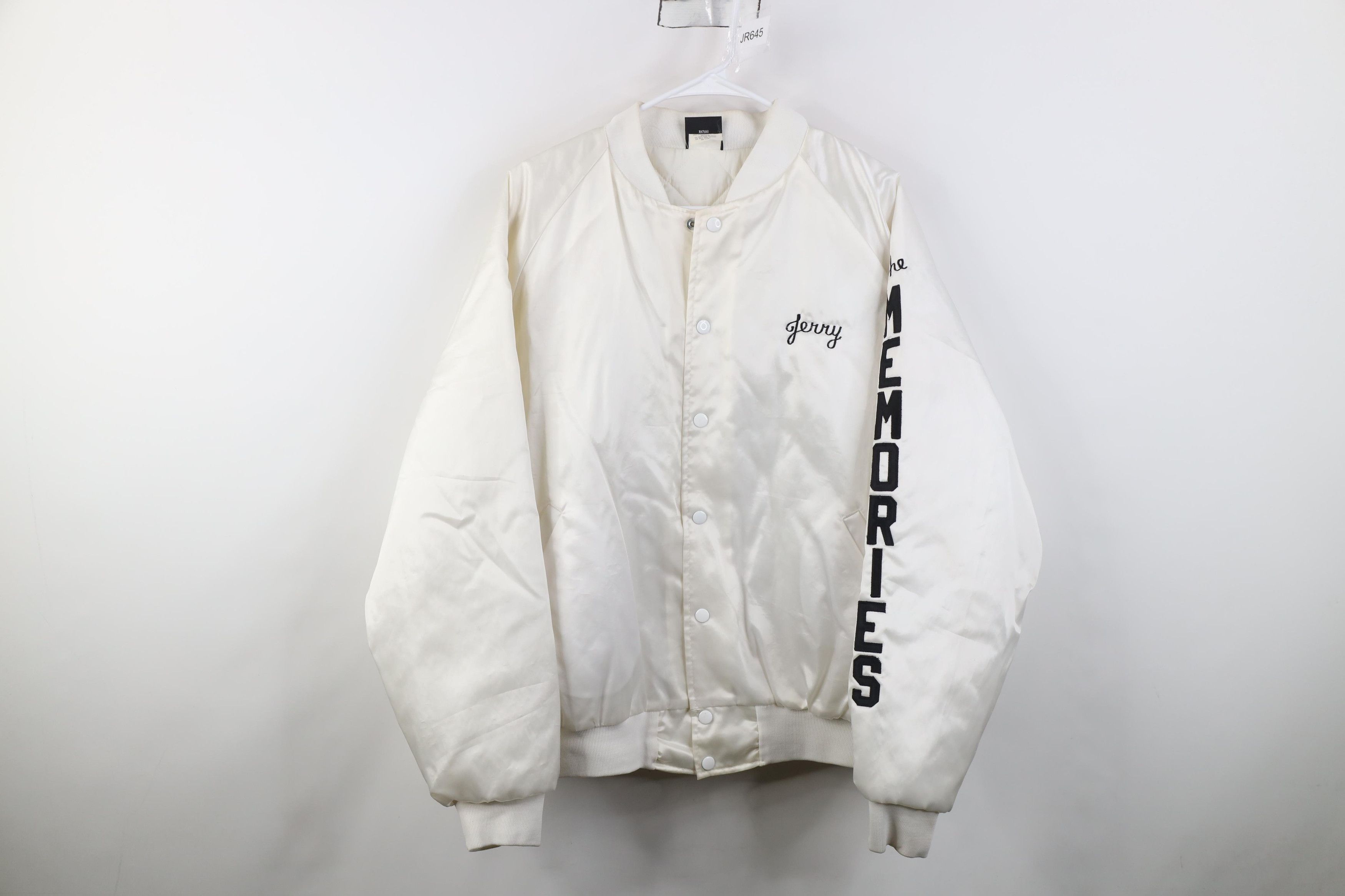 Vintage Vintage 80s Southside Jerry The Memories Band Bomber Jacket Size US XL / EU 56 / 4 - 1 Thumbnail