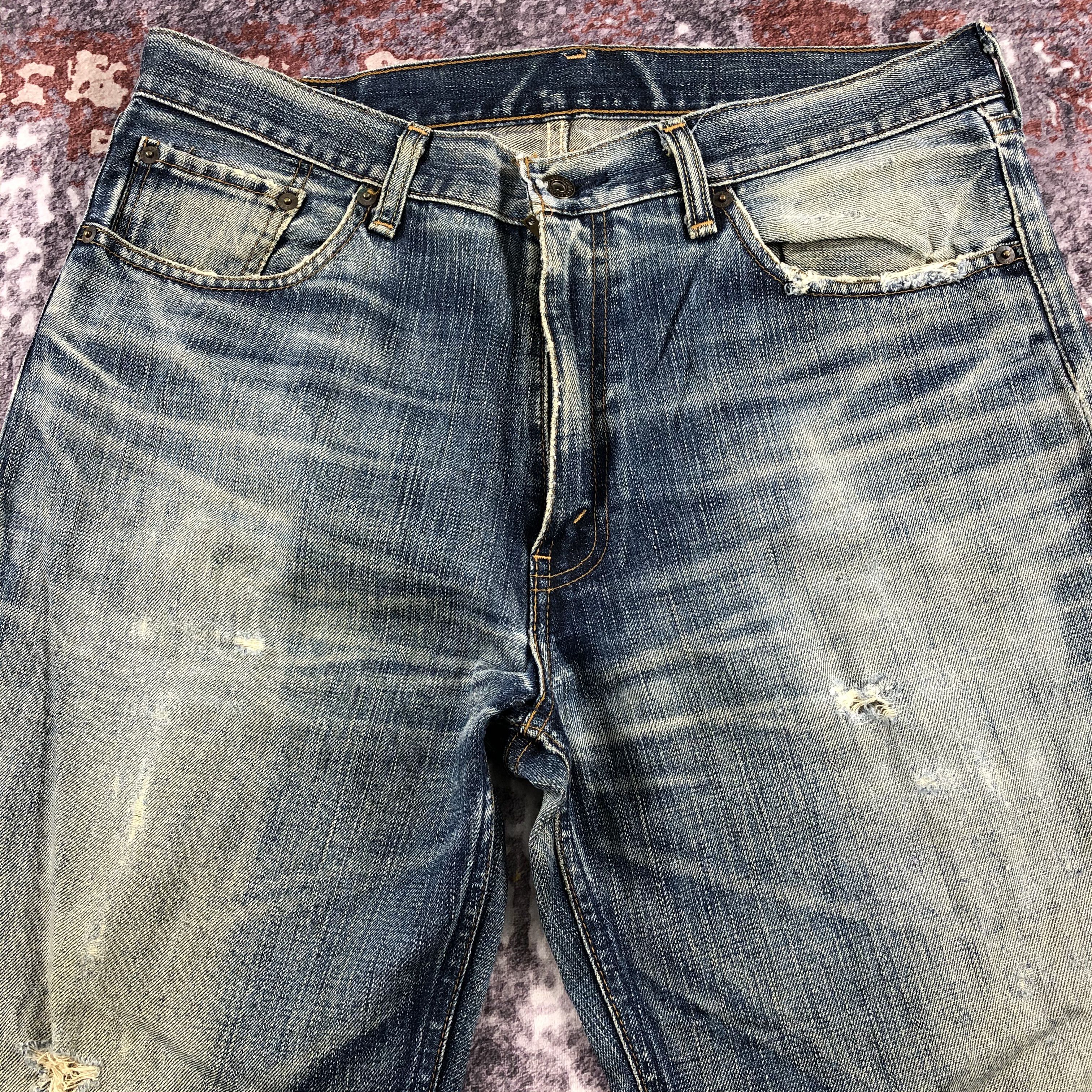 Levi's × Vintage Vintage 90s Blue Wash Levis 502 Jeans-JM2201 Size US 36 / EU 52 - 3 Thumbnail
