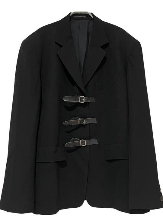 Yohji Yamamoto Yohji Yamamoto Wool Gabba Belt Jacket [1967] Size US L / EU 52-54 / 3 - 1 Thumbnail