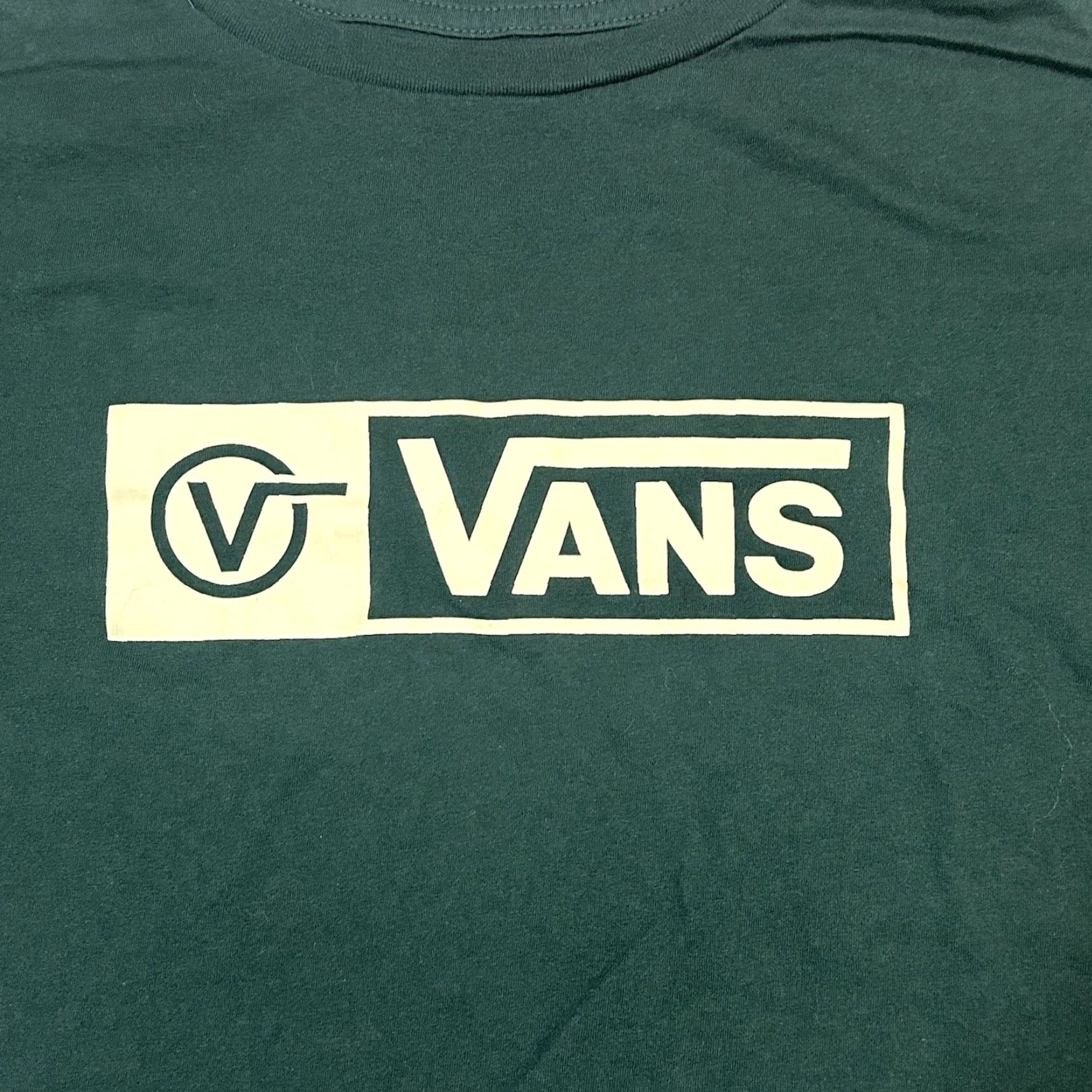Vans VANS Cropped Crop Top Junior/Teens XL Cotton Multicolor Crew Neck Short Sleeve T-Shirt 90s Skate Boys Girls Mens Womens Size US XL / EU 56 / 4 - 4 Thumbnail