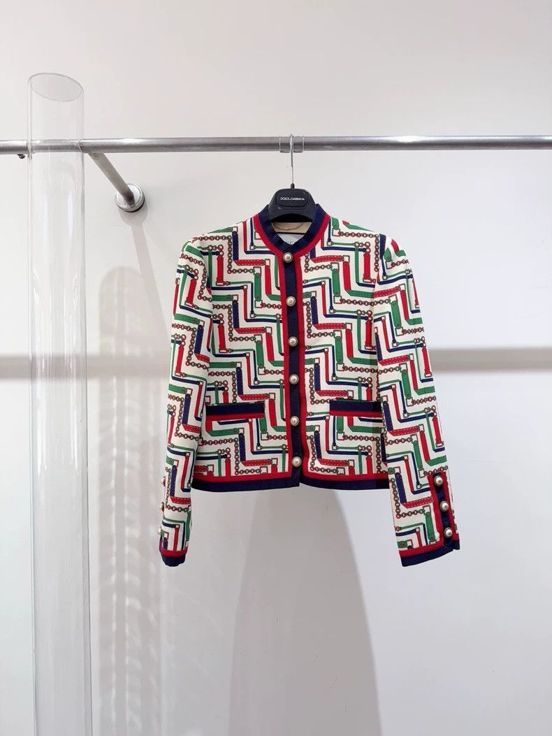 Gucci Gucci Pearl buckle coat Size S / US 4 / IT 40 - 1 Thumbnail