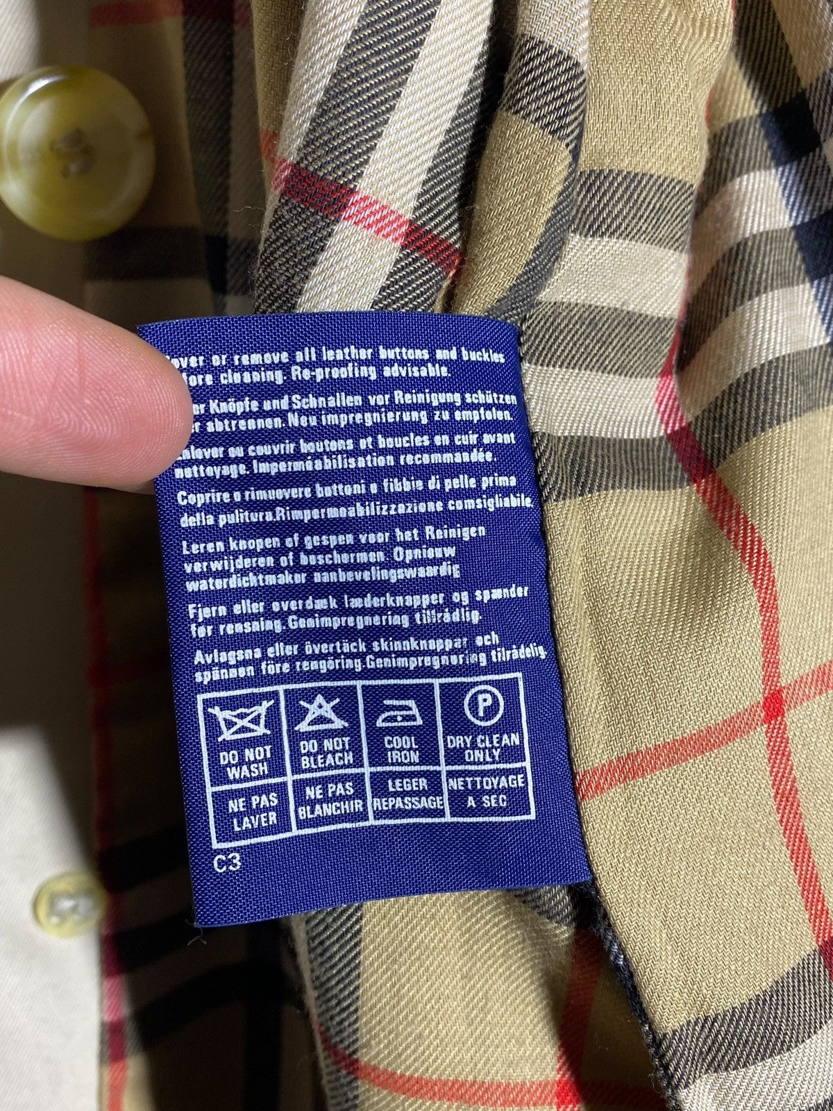 Burberry × Burberry Prorsum Burberrys Double Breasted Nova Check Trench Coat Size US L / EU 52-54 / 3 - 19 Thumbnail
