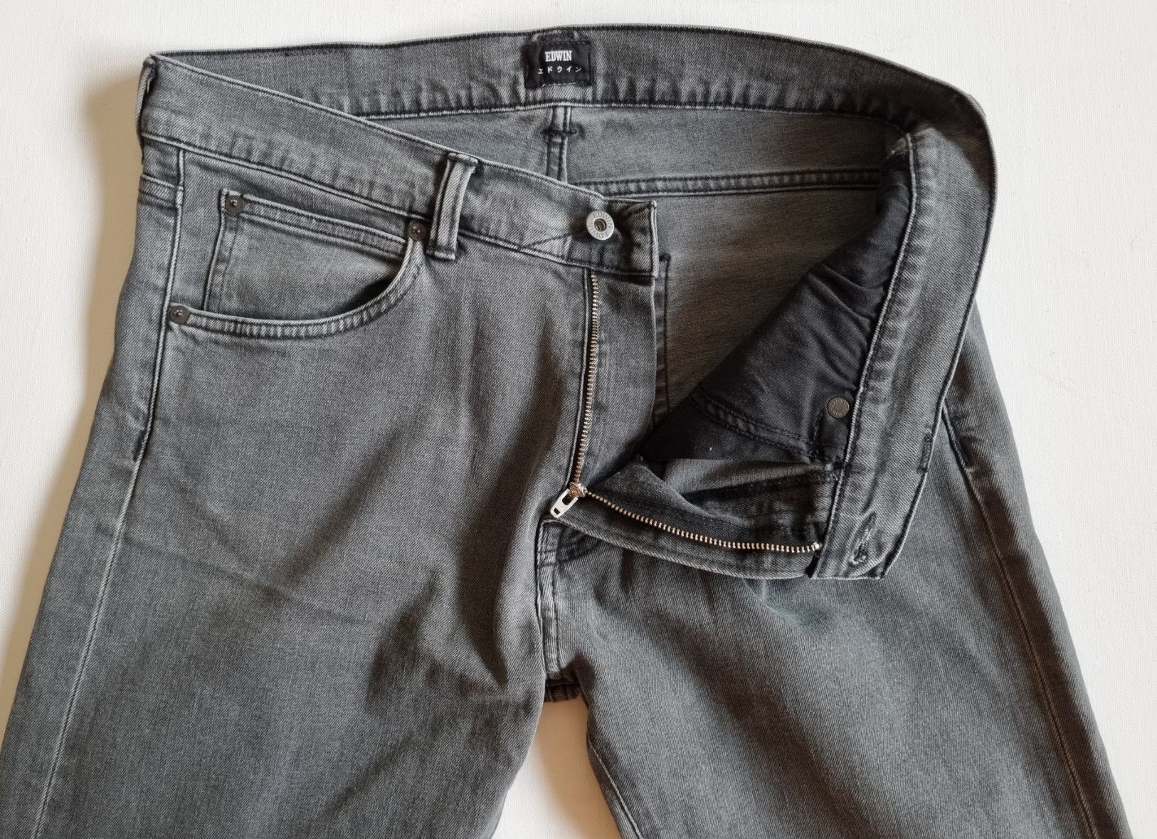 Edwin Edwin ED-85 Slim Tapered Jeans 34X32 Size US 34 / EU 50 - 5 Thumbnail