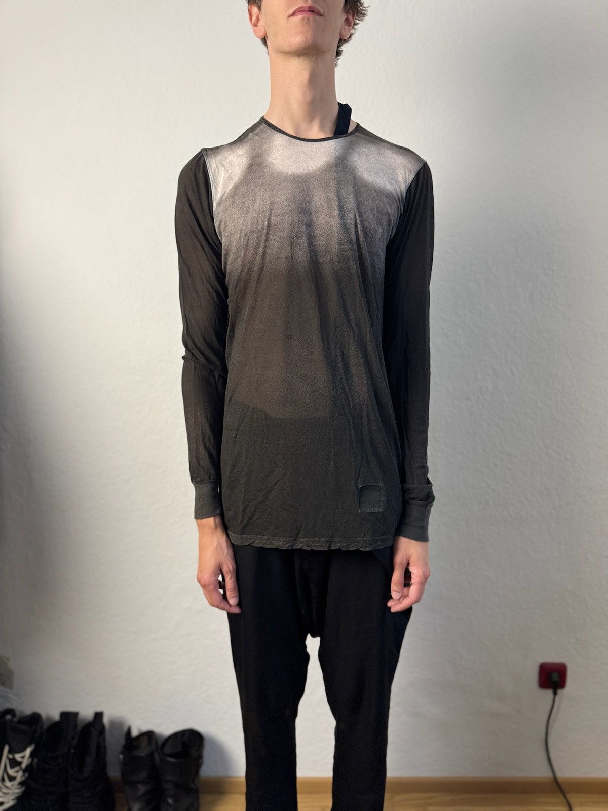 Rick Owens F/W 11 "LIMO" Degradé Longsleeve T-Shirt Rick Owens L Size US L / EU 52-54 / 3 - 16 Thumbnail
