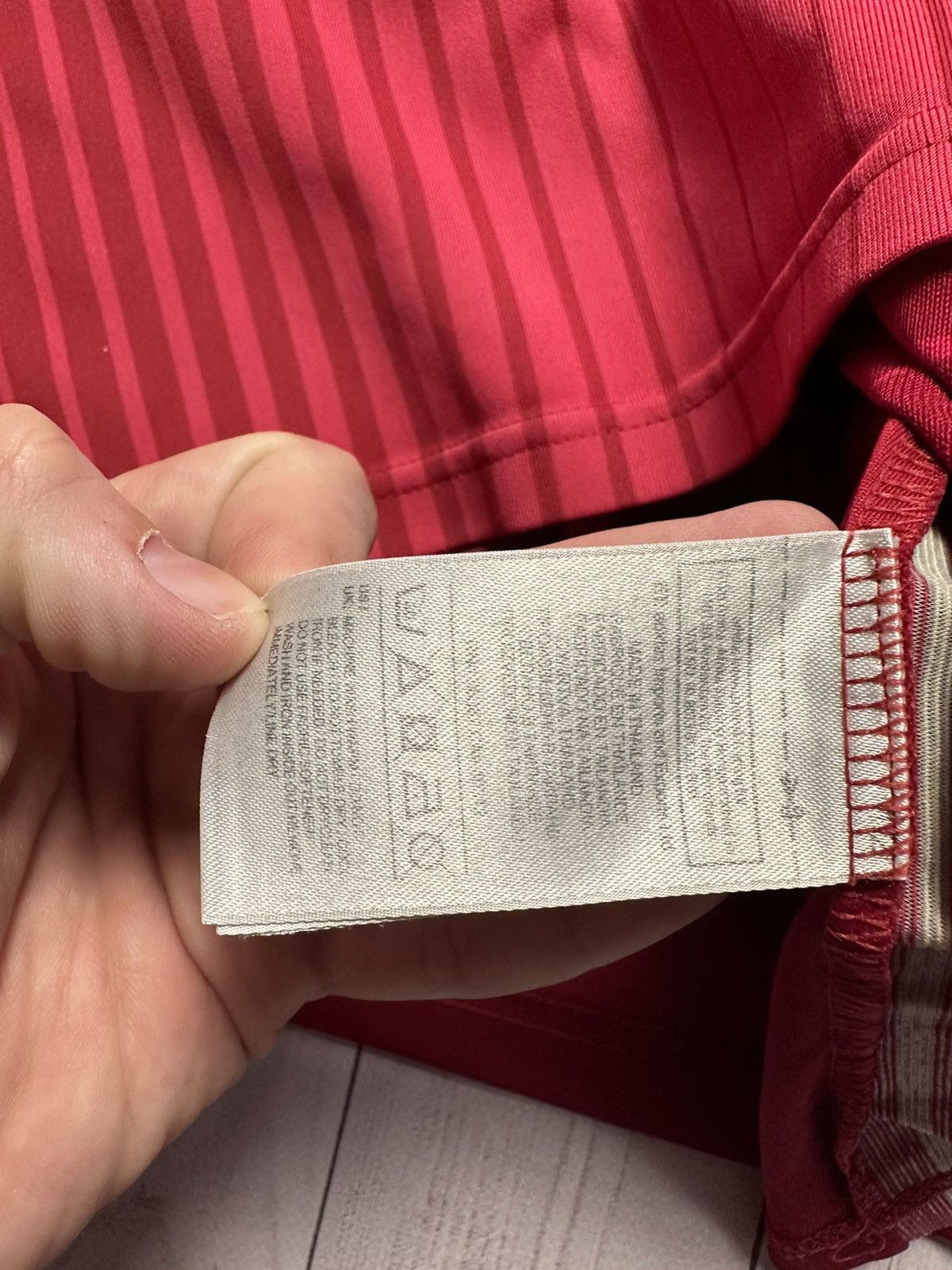 Adidas × Vintage Vintage adidas Spain soccer jersey size L red Size US L / EU 52-54 / 3 - 4 Thumbnail