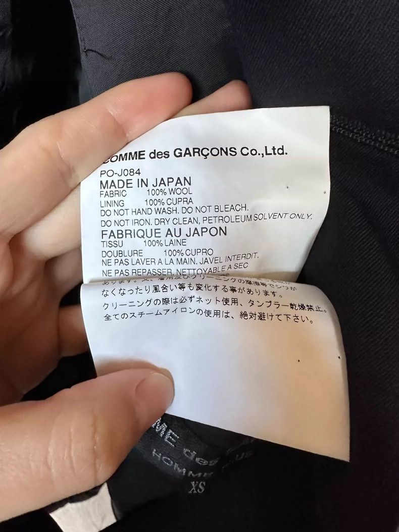 Comme des Garcons Comme Des Garcons Wool suit jacket 2505-Nextarrow Size US XS / EU 42 / 0 - 6 Thumbnail