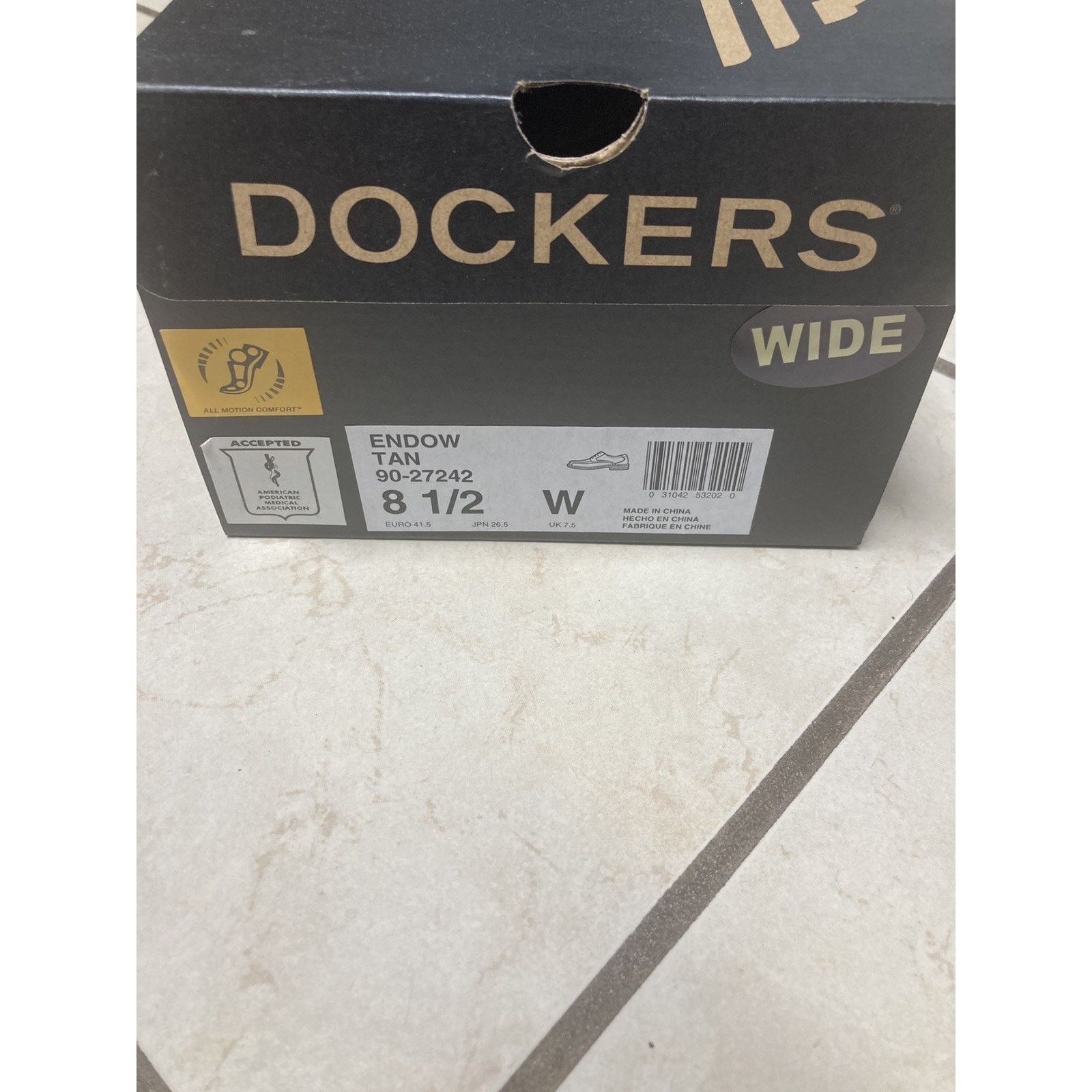 Dockers NIB Dockers Endow Brown Leather Oxford - 8.5 Wide Size US 8.5 / EU 41-42 - 3 Thumbnail