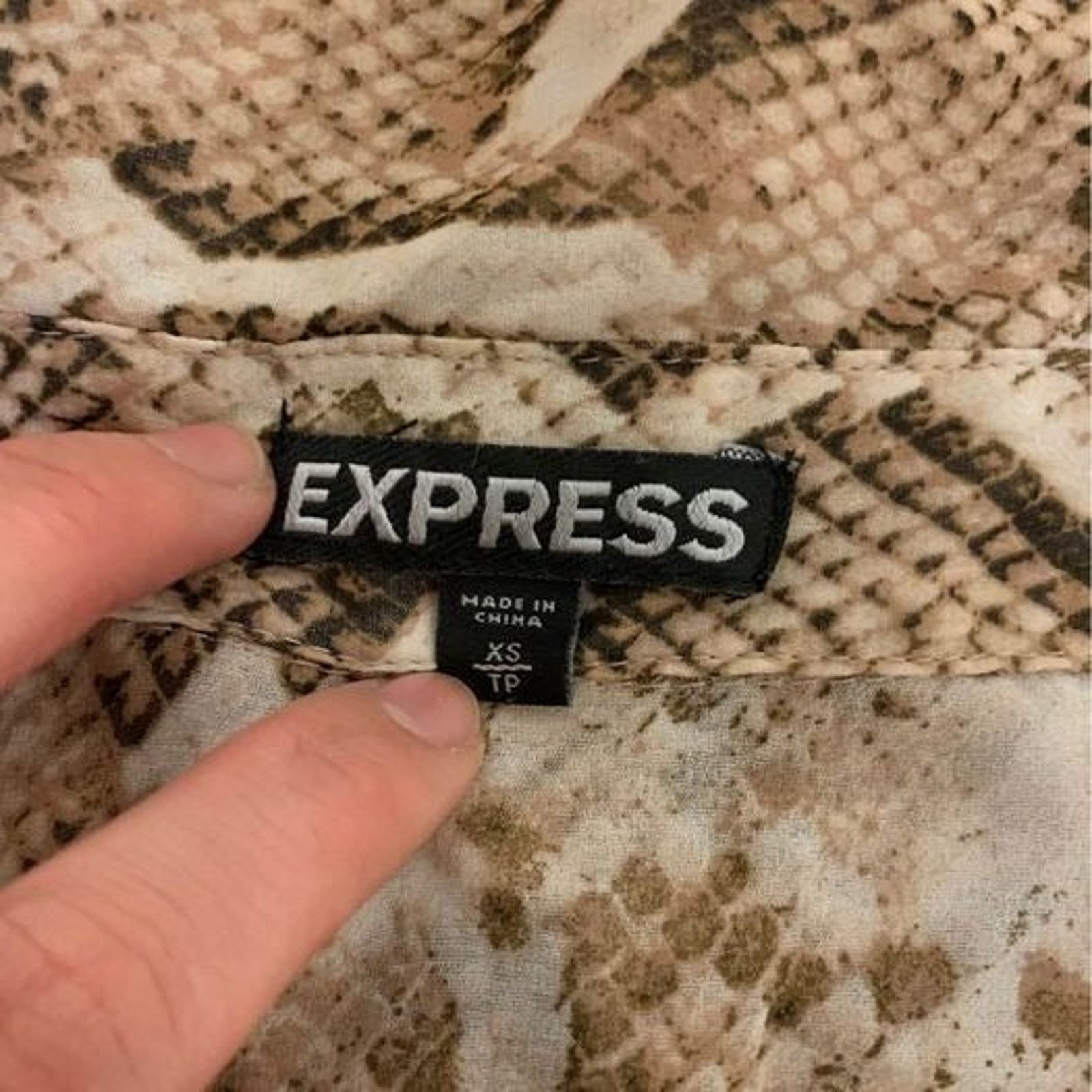 Express Express women’s top size XS Size XS / US 0-2 / IT 36-38 - 4 Thumbnail
