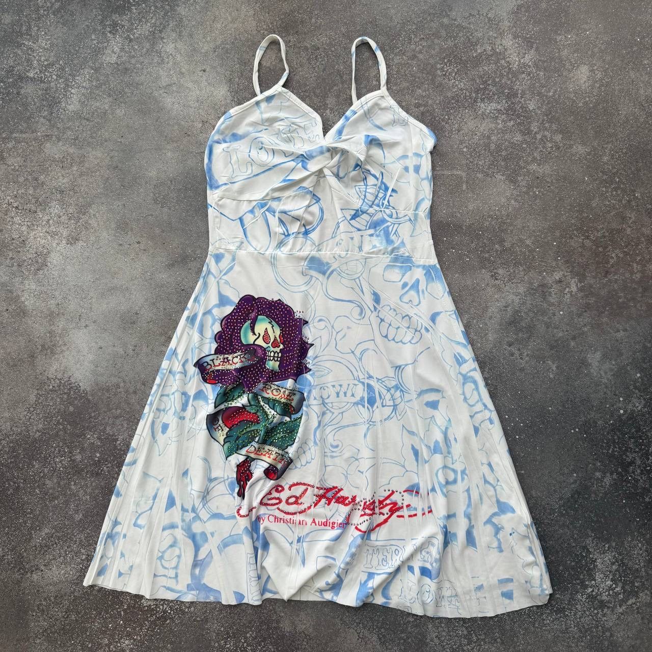 Ed Hardy by Christian Audigier Y2K Era Dress