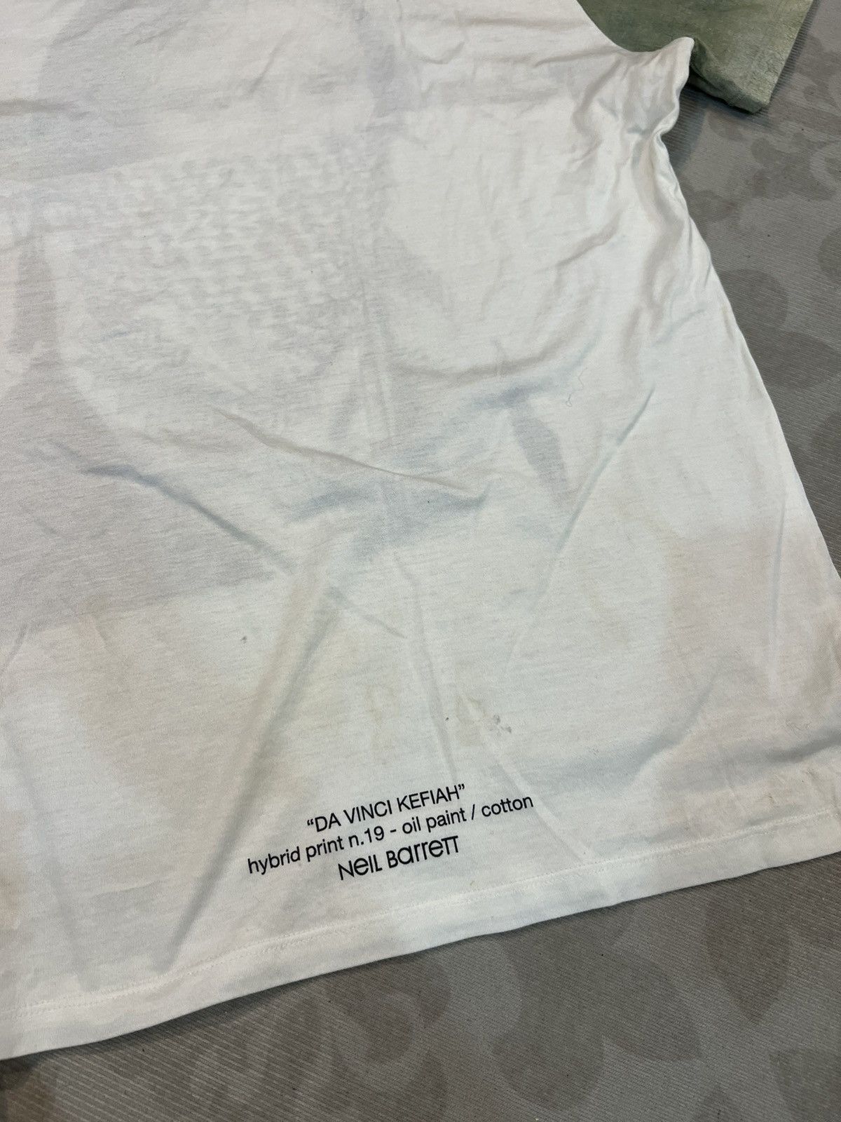 Neil Barrett Da Vinci Kefiah Tshirt Size US M / EU 48-50 / 2 - 6 Thumbnail