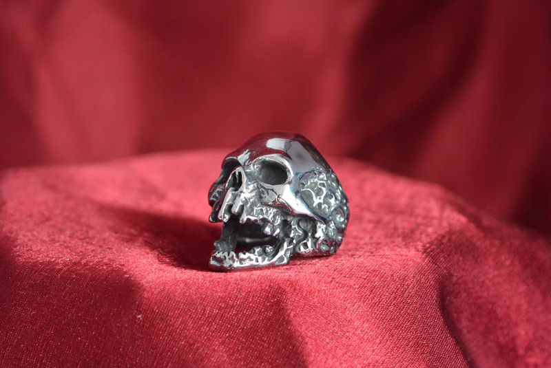 Jewelry Hip-hop Jewelry Rings Open Size Chrome Ring (Size 7-13) Size ONE SIZE - 5 Thumbnail