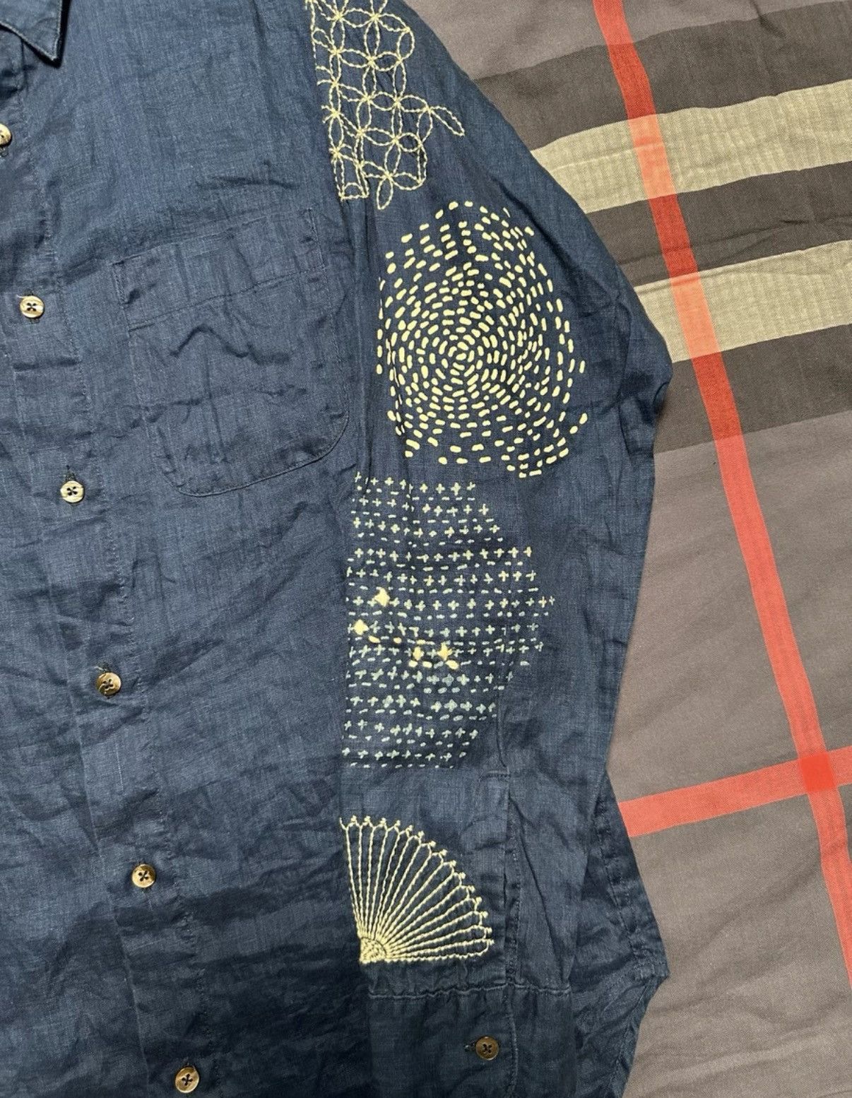 Kapital Kapital men’s shirt Size US M / EU 48-50 / 2 - 3 Thumbnail