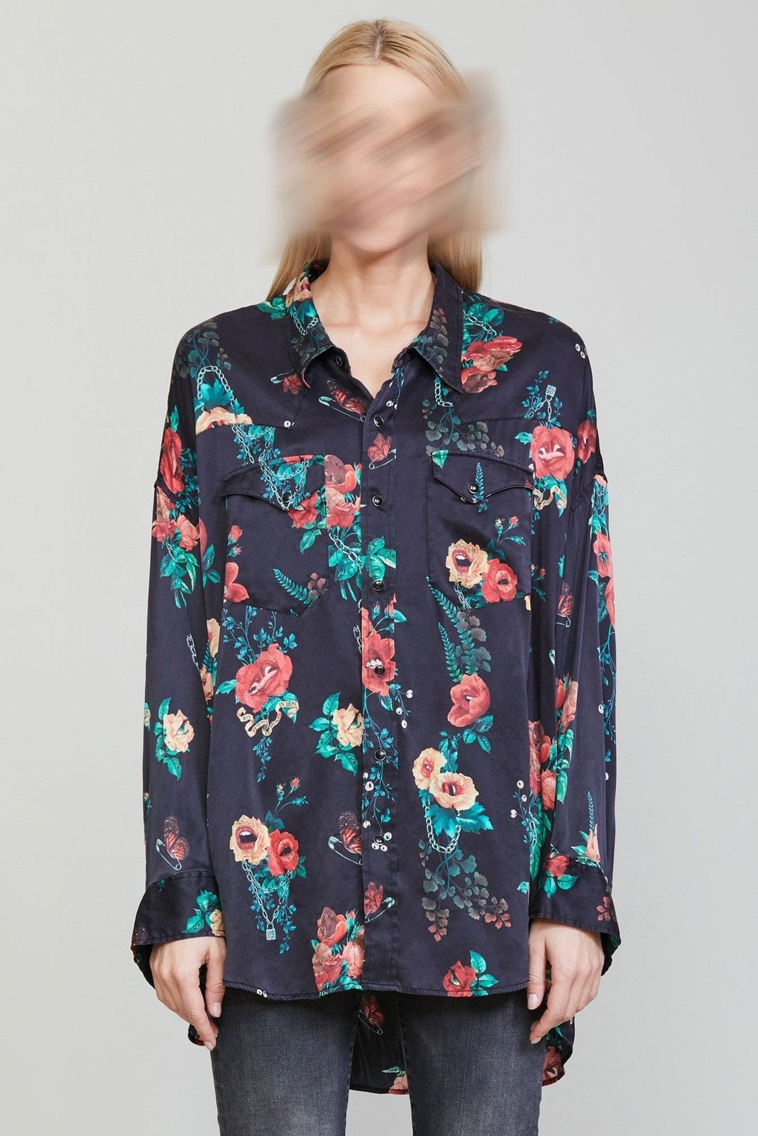 R13 Useless Treasures Cowboy Shirt Medojm Size M / US 6-8 / IT 42-44 - 2 Thumbnail