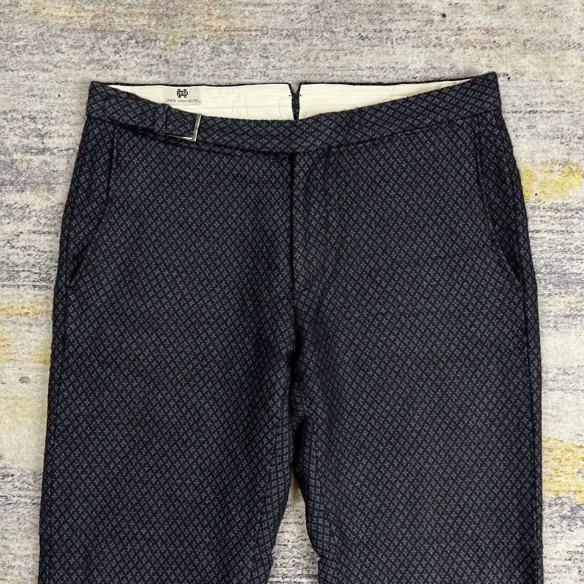 Dries Van Noten Vintage Dries Van Noten geometry belted trousers Size US 30 / EU 46 - 2 Thumbnail