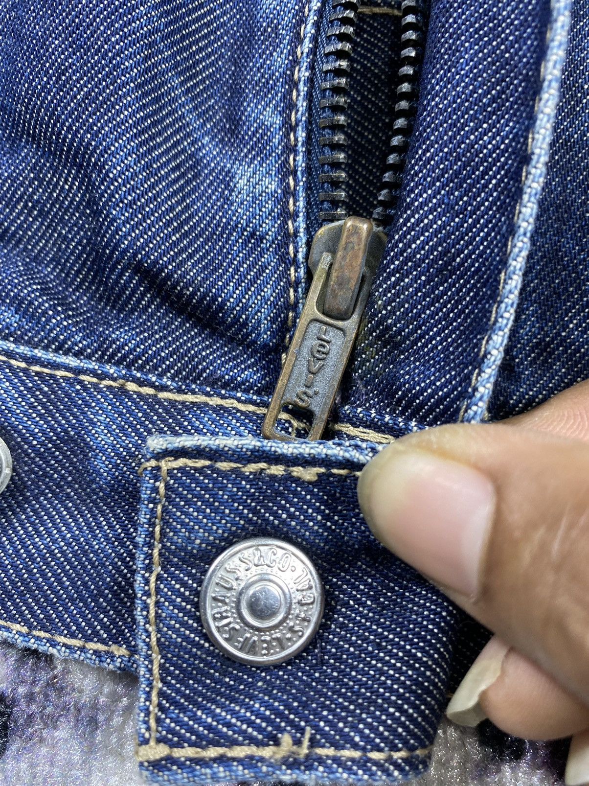 Denime × Levi's × Vintage Levi’s Grils Vintage Engineered Denim Jacket Size M / US 6-8 / IT 42-44 - 5 Thumbnail