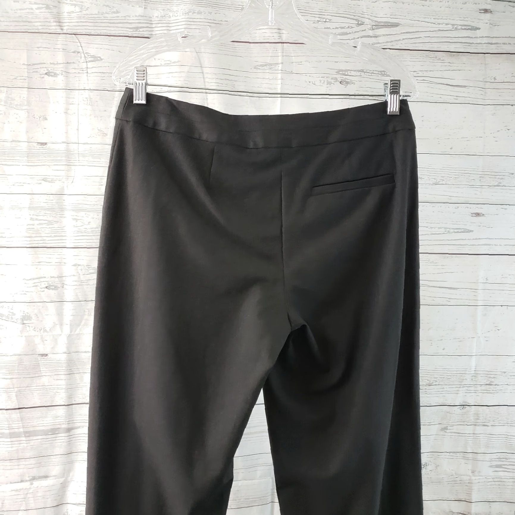 J. Jill J. Jill Womens Dress Pants Sz 6 Stretch Solid Gray Mid Rise Inseam 32in Polyester Blend Vintage: No Size 28" / US 6 / IT 42 - 5 Thumbnail