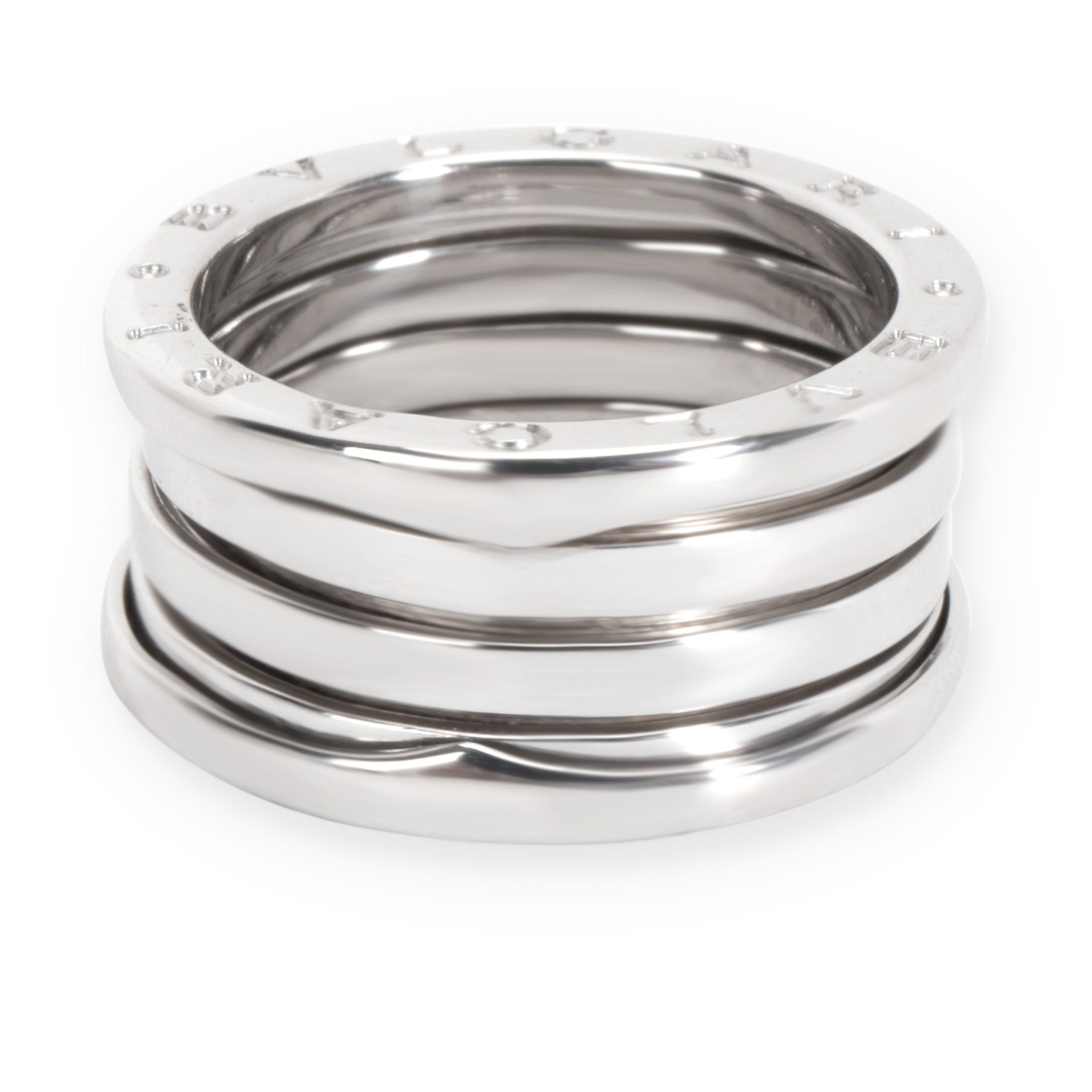 Bulgari B.zero1 Ring in 18K White Gold (Size 57)
