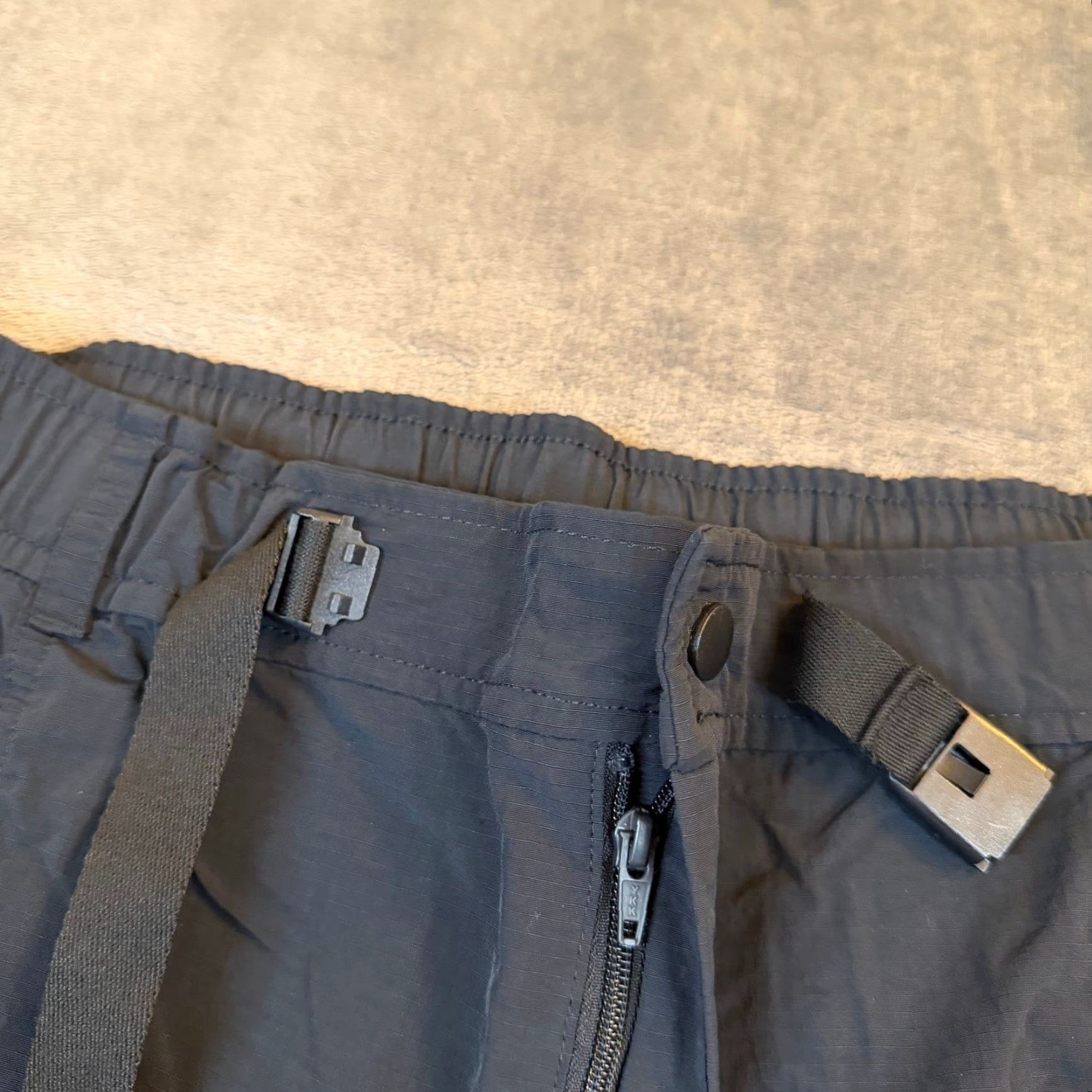 Eddie Bauer Eddie Bauer Cargo Shorts Mens XXL Black Belted Lightweight Hiking Nylon Size US 42 / EU 58 - 5 Thumbnail
