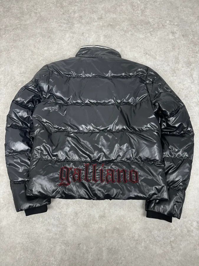 John Galliano 2010s John Galliano Black Hooded Puffer Jacket Size US M / EU 48-50 / 2 - 5 Thumbnail