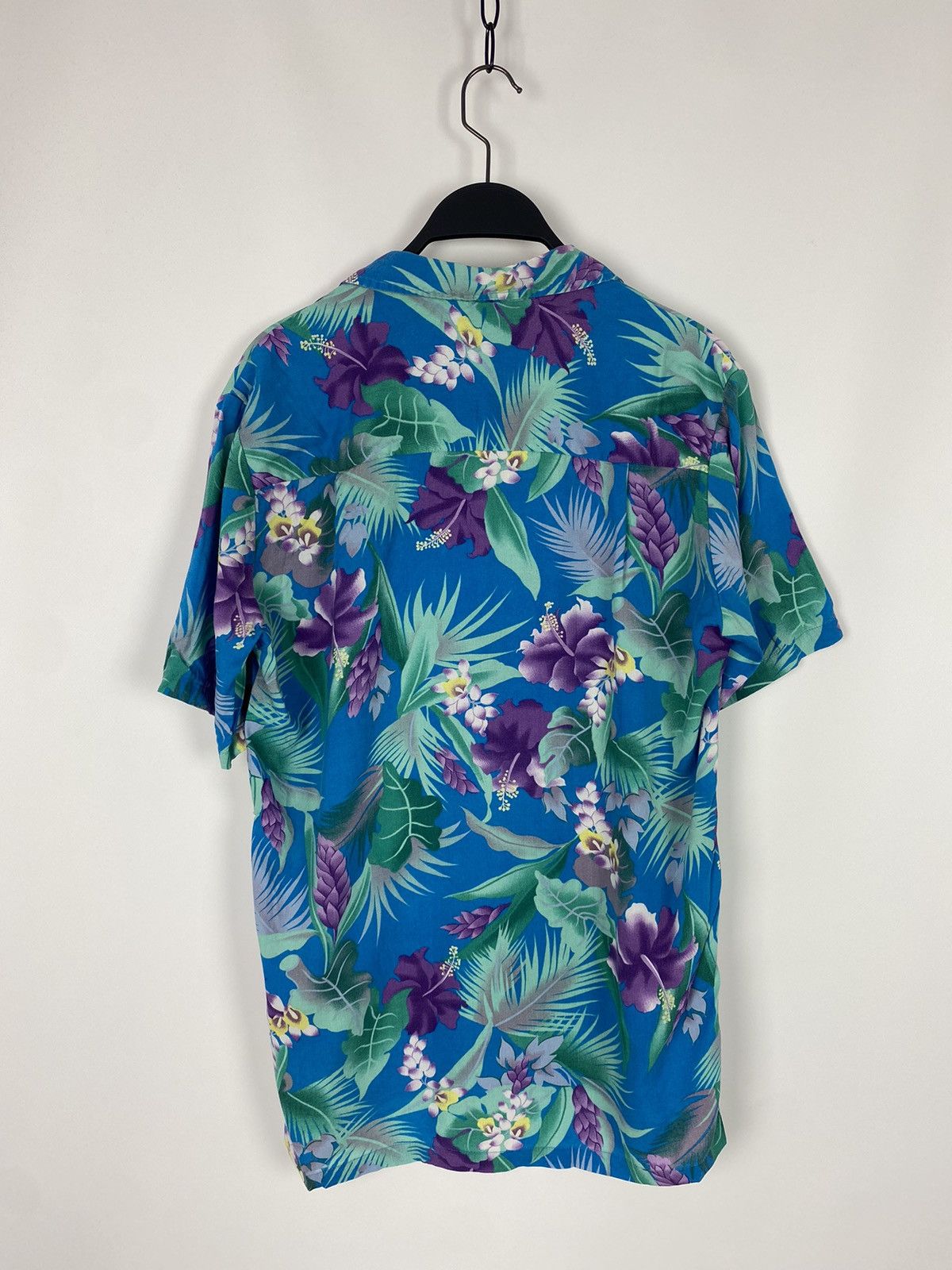 Paradise Found 1990’s Vintage Paradise Found Floral Rayon Hawaiian Shirt Size US S / EU 44-46 / 1 - 6 Thumbnail