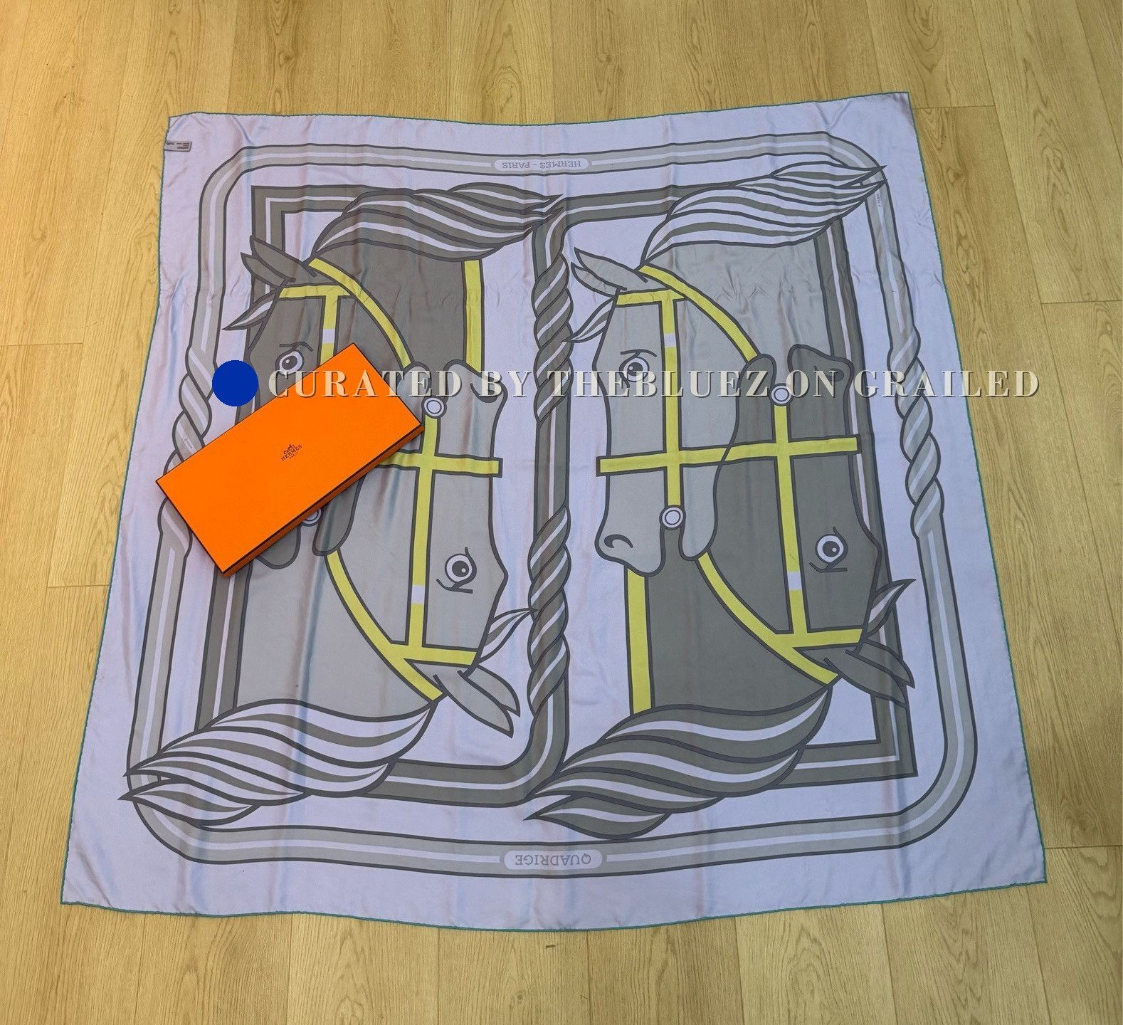 Hermes Hermes Four-Horse Carriage Silk Scarf Size ONE SIZE - 1 Preview