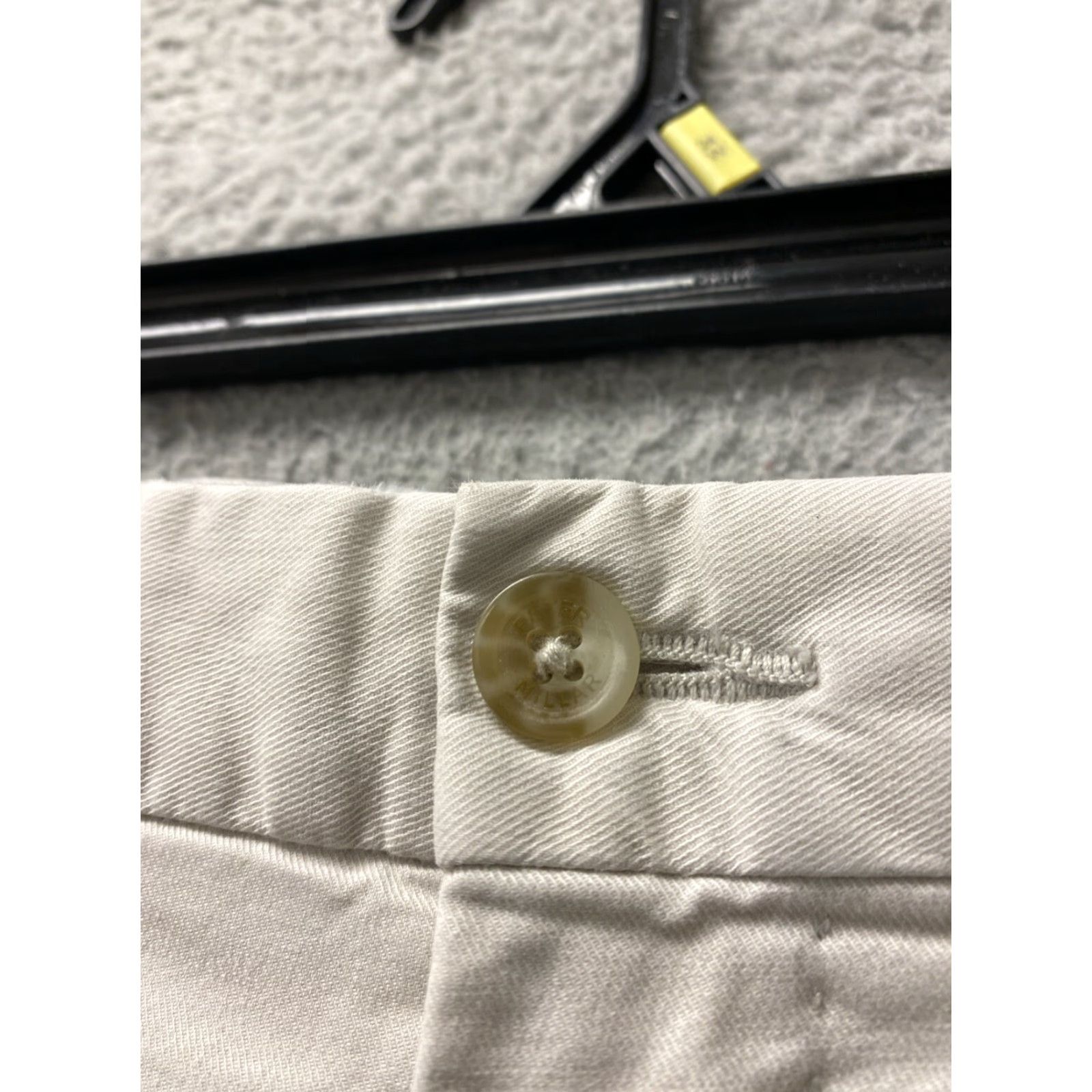 Peter Millar VINTAGE Peter Millar Shorts Men Sz 40 Casual Chino Stretch Beige 80s Size US 40 / EU 56 - 2 Thumbnail