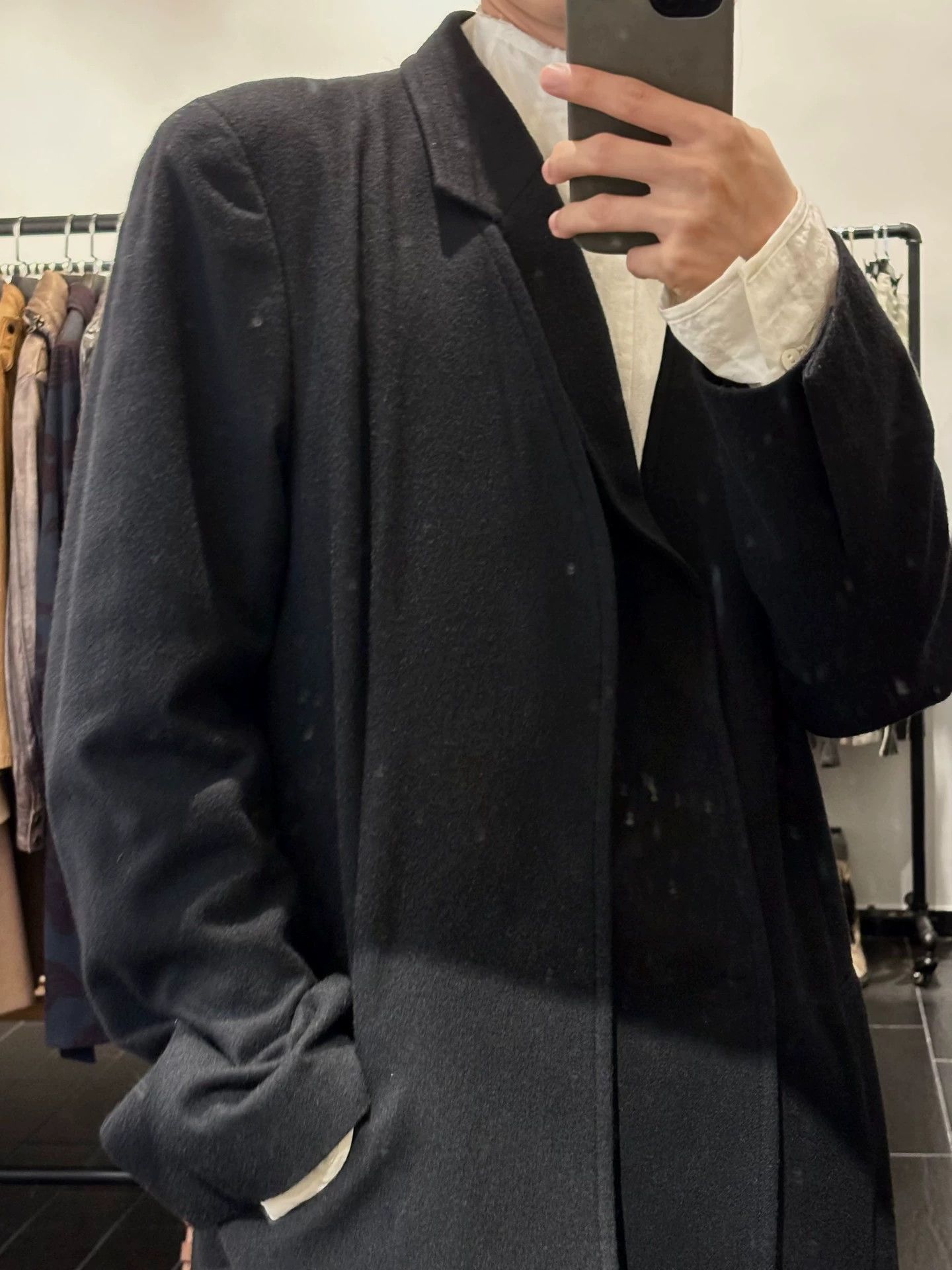 Yohji Yamamoto Yohji Yamamoto PourHomme F/W12 Double Wool Coat Size US S / EU 44-46 / 1 - 3 Thumbnail