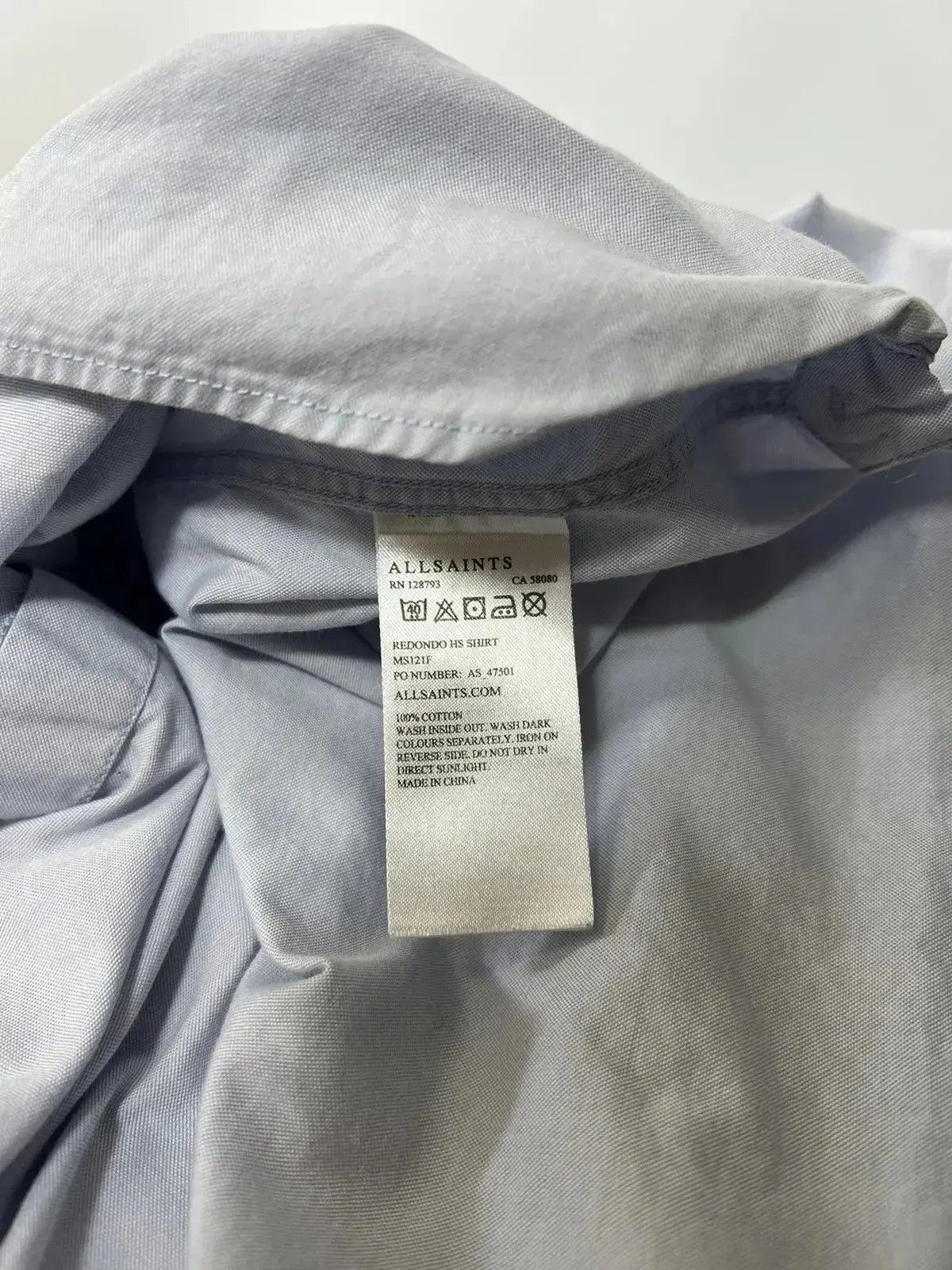 Allsaints × Japanese Brand All Saints Redondo HS shirt Size US M / EU 48-50 / 2 - 5 Thumbnail
