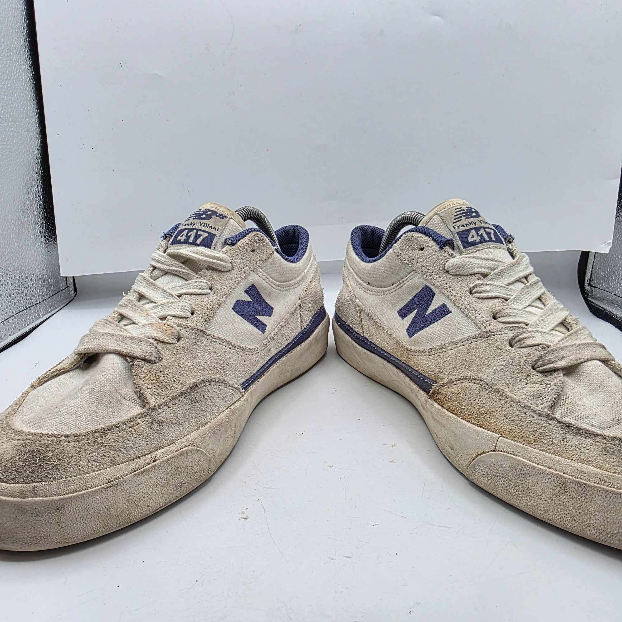 New Balance New Balance Numeric Franky Villani 417 Mens Size 10.5 White Size US 10.5 / EU 43-44 - 3 Thumbnail