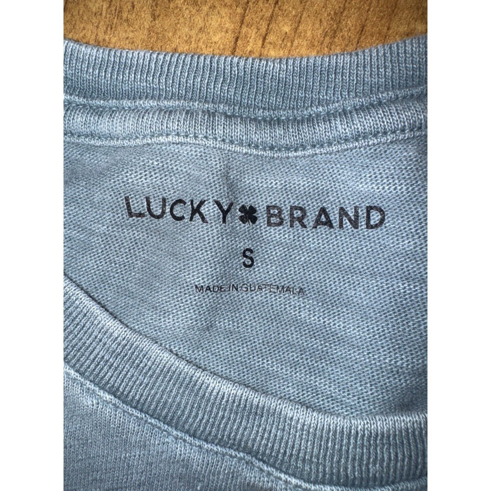 Lucky Brand Lucky Brand Shirt Mens S Blue Lumberjack Bear Graphic T-Shirt 19x24 Cotton Polyester Blend Vintage? (No) Outdoor Animals 90s not; wait. Size US S / EU 44-46 / 1 - 4 Thumbnail