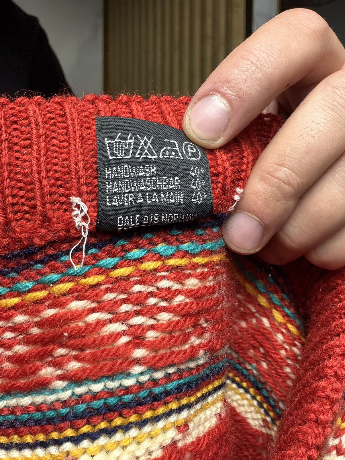Dale Of Norway 80’ Dale of Norway Mens Olympics Fair Isle Sweater Vintage Size US M / EU 48-50 / 2 - 8 Thumbnail