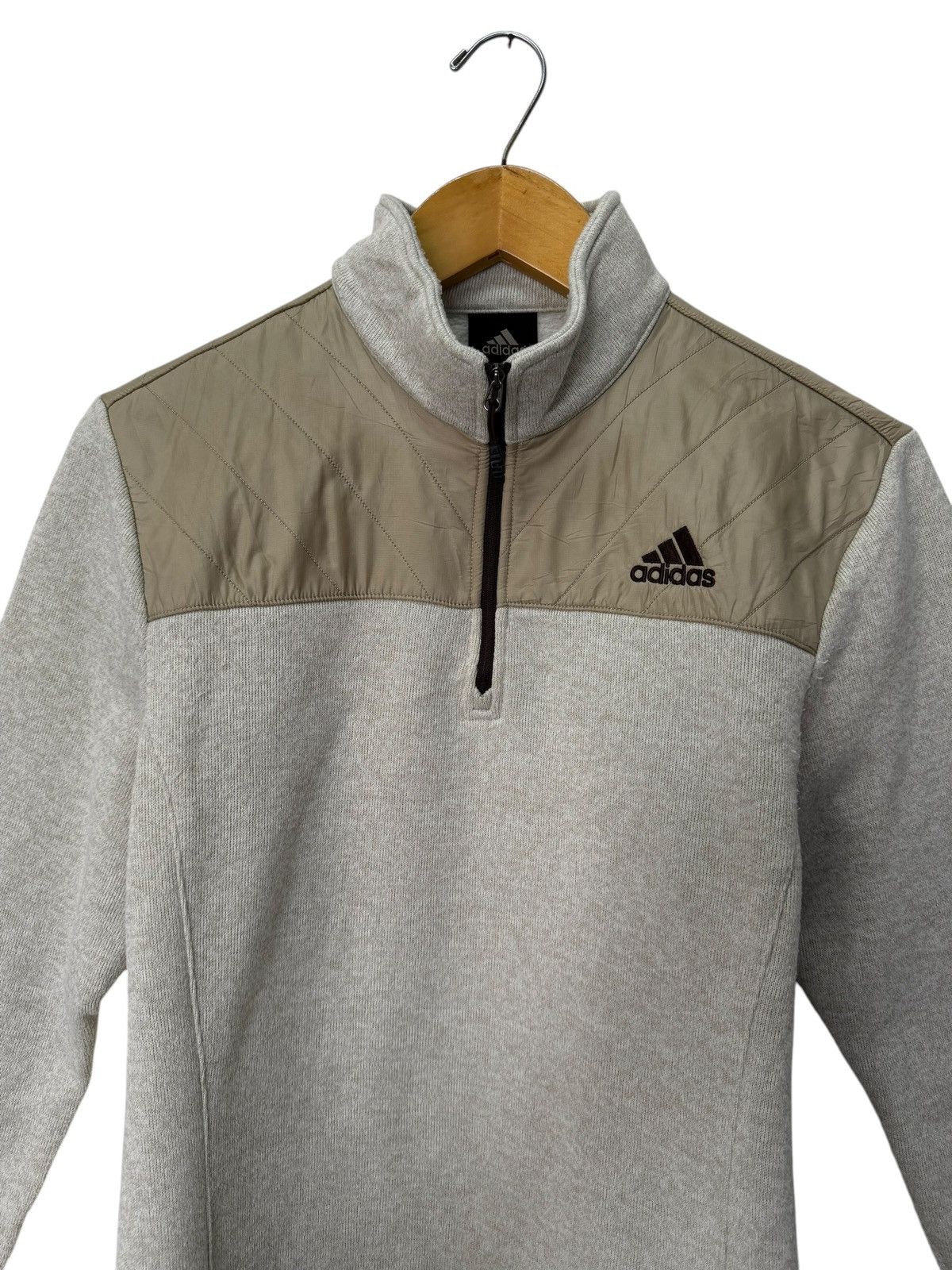 Adidas Vintage Adidas Half Zipper Sweater Size US M / EU 48-50 / 2 - 4 Thumbnail