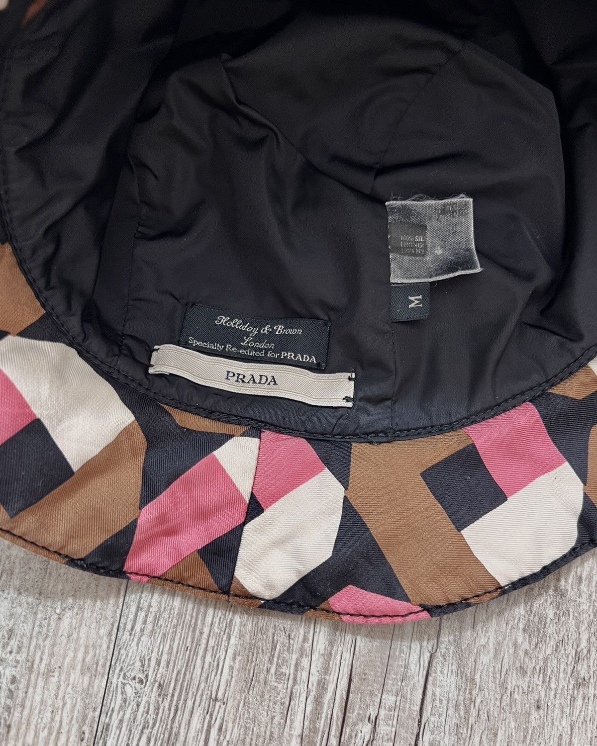 Prada Bucket Prada Holliday & Brown Size ONE SIZE - 6 Thumbnail